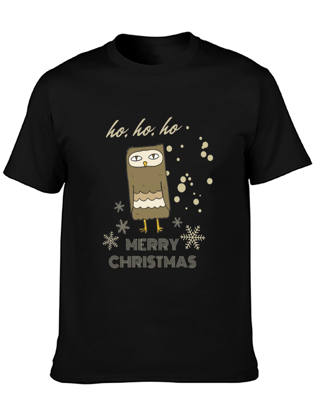 Camiseta Navideña con Búho