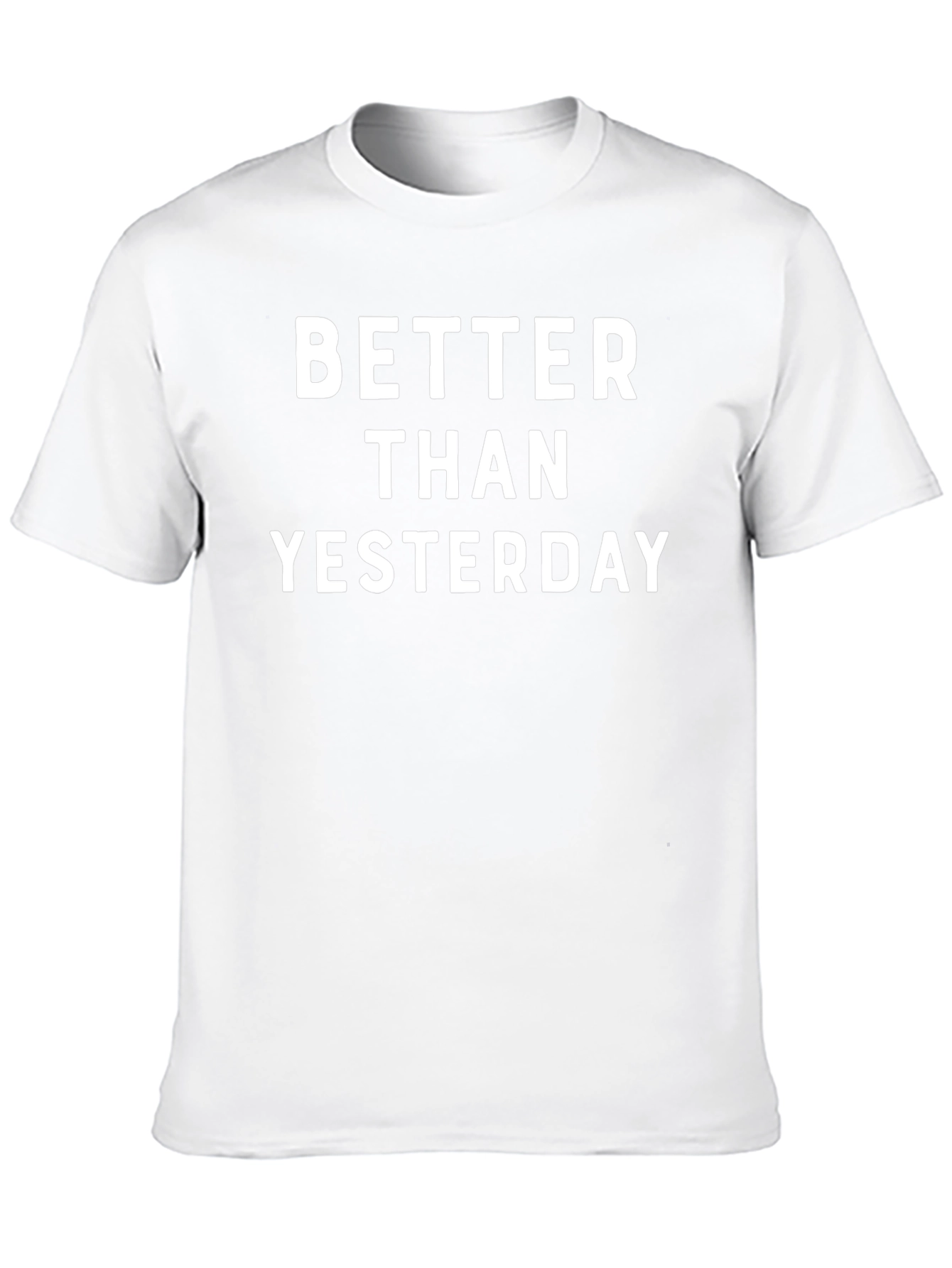 Camiseta Negra: Better Than Yesterday