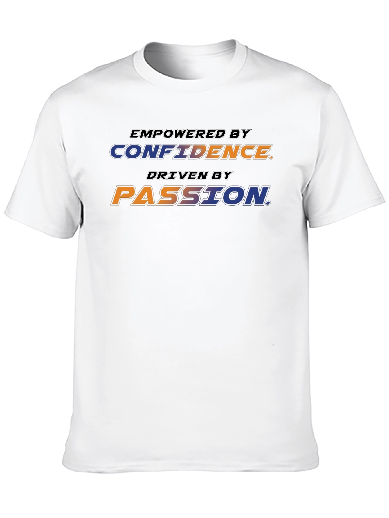 Camiseta Negra: Confianza y Pasión