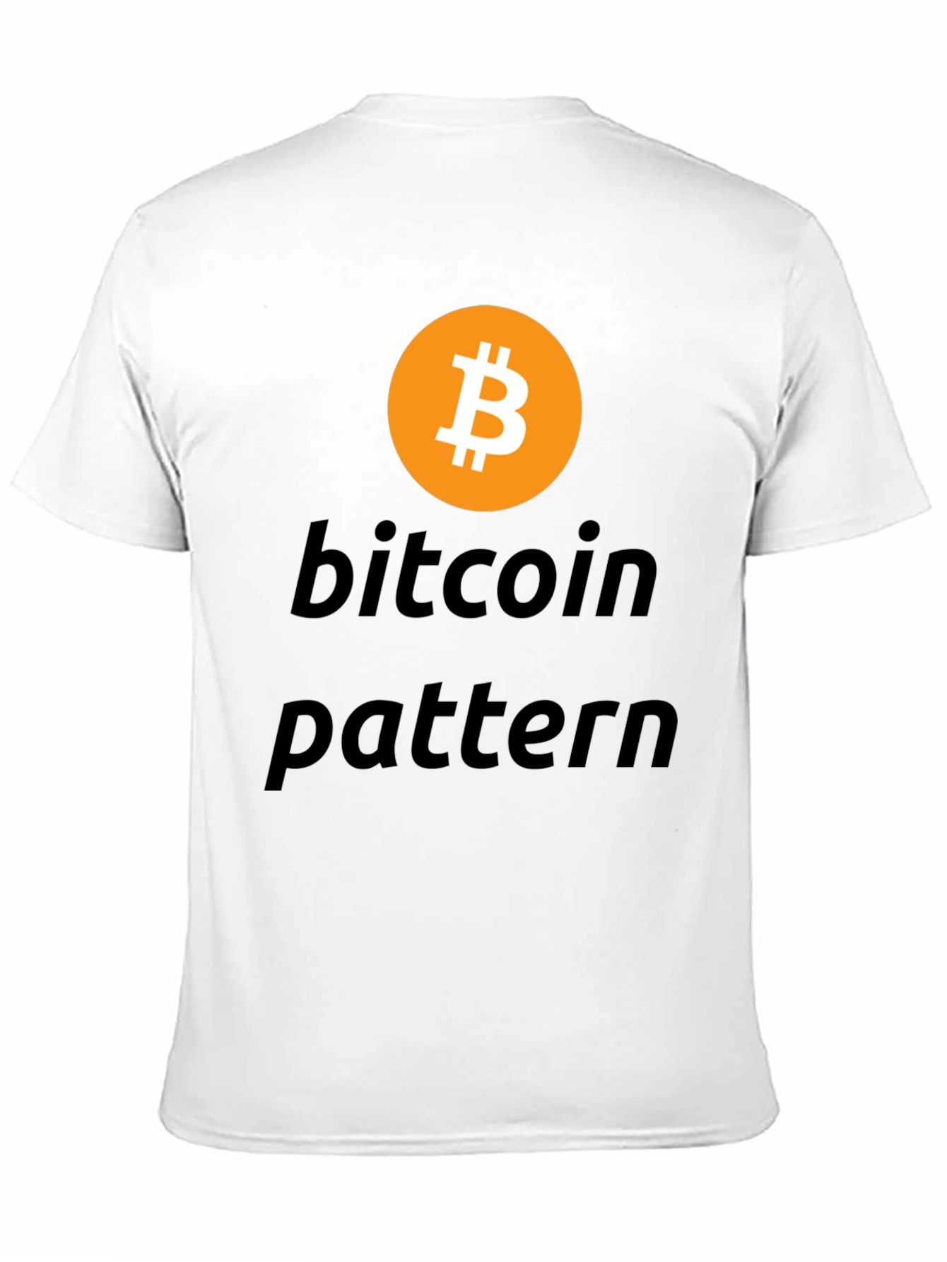 Camiseta Bitcoin Pattern - Crypto Fashion