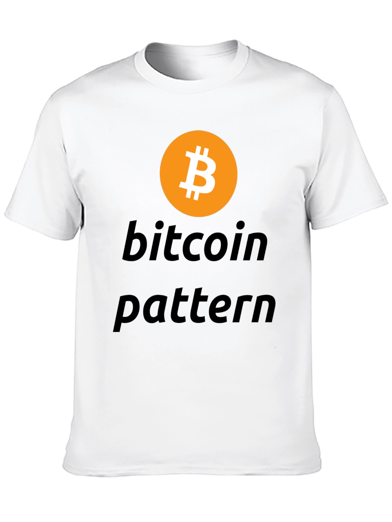 Camiseta Bitcoin Pattern - Crypto Fashion