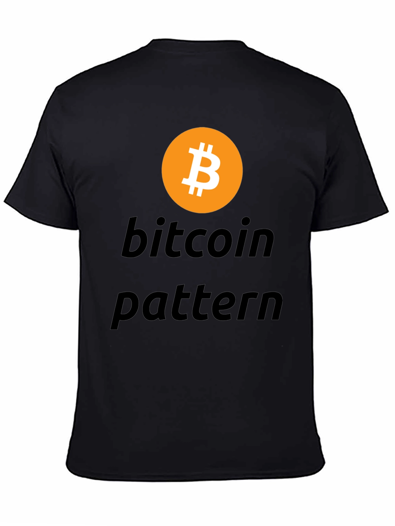 Camiseta Bitcoin Pattern - Crypto Fashion