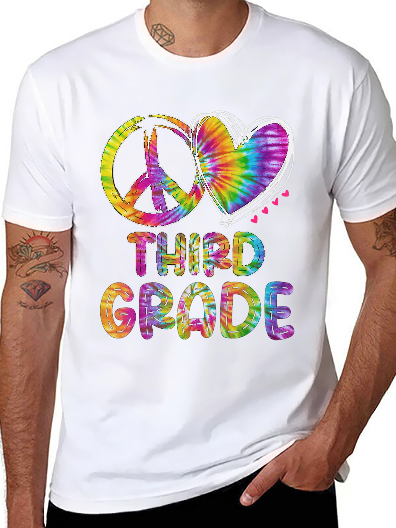 Camiseta Tercer Grado Paz y Amor