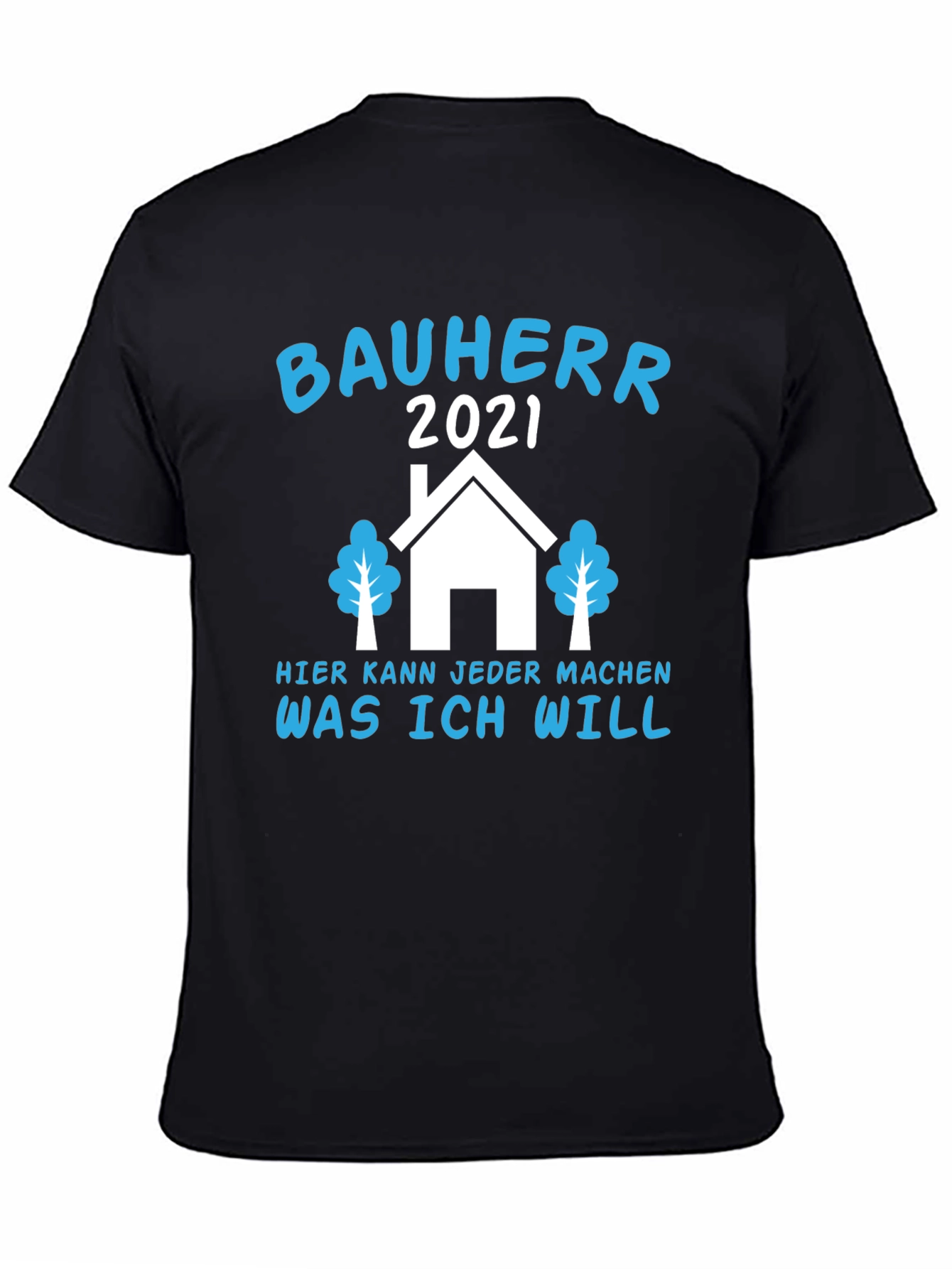 Camiseta Negra Bauherr 2021 para Constructor