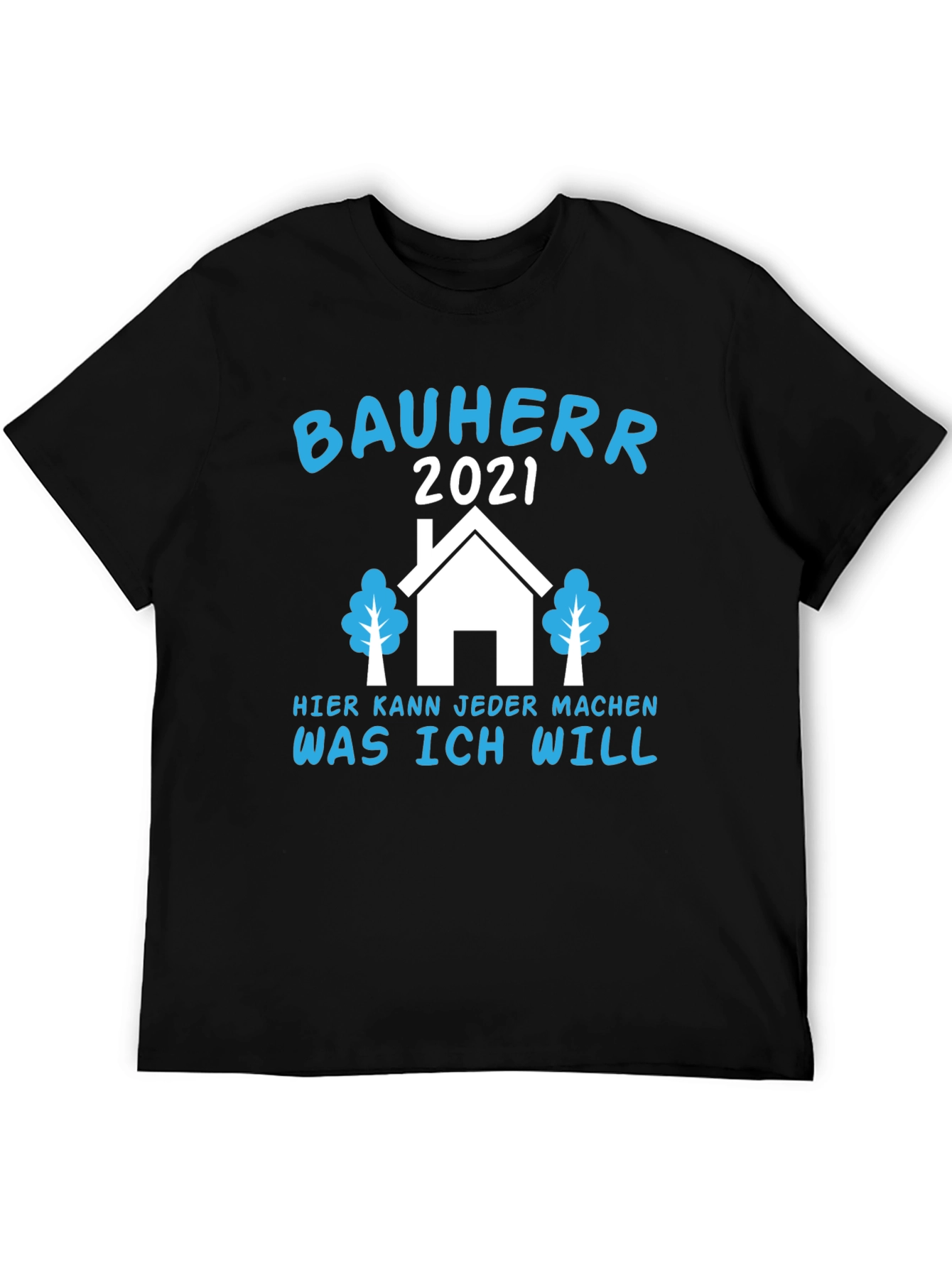 Camiseta Negra Bauherr 2021 para Constructor