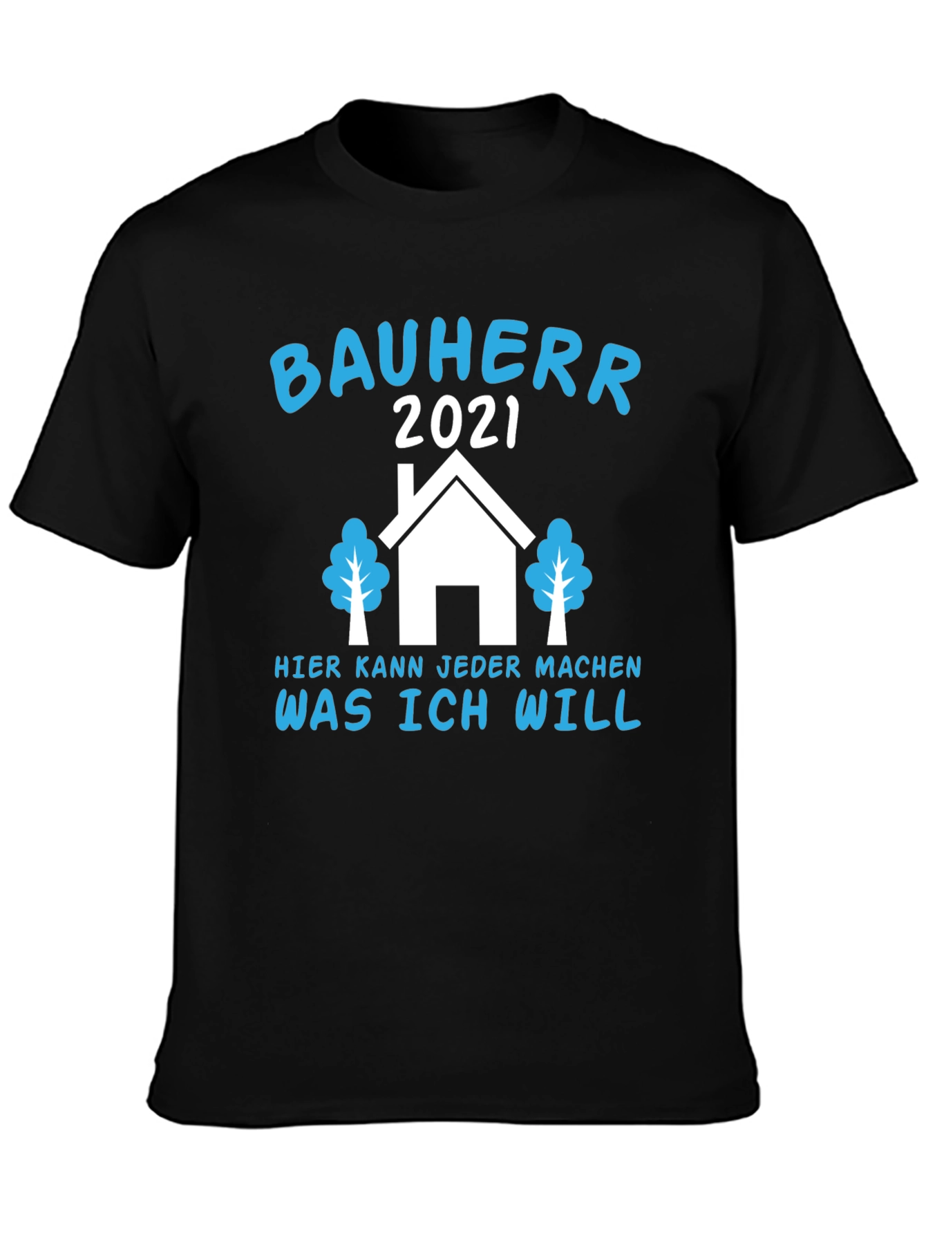 Camiseta Negra Bauherr 2021 para Constructor