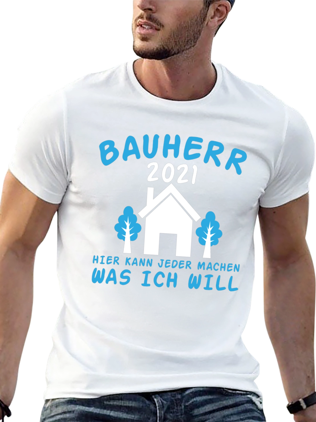 Camiseta Negra Bauherr 2021 para Constructor