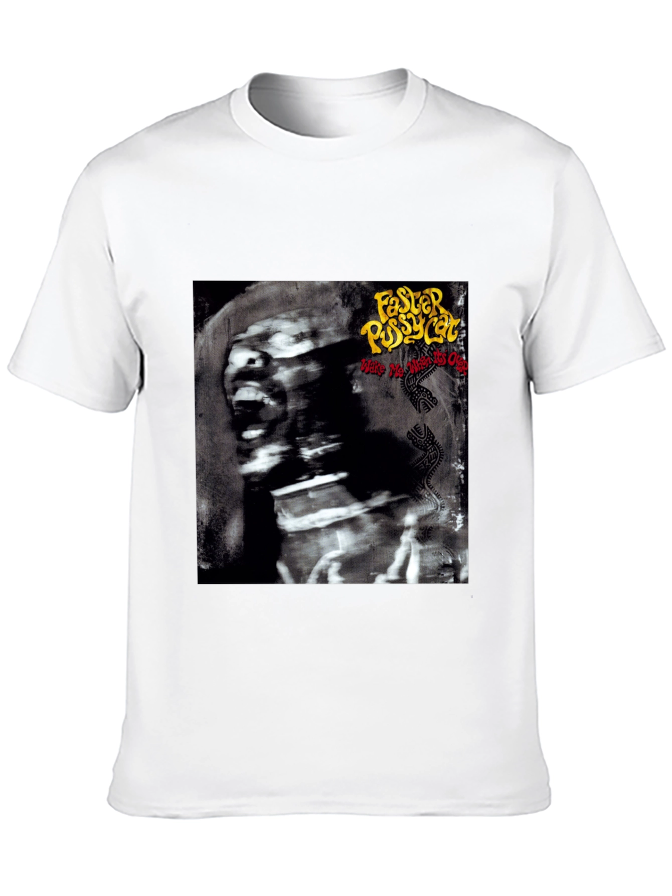 Camiseta Negra Faster Pussycat