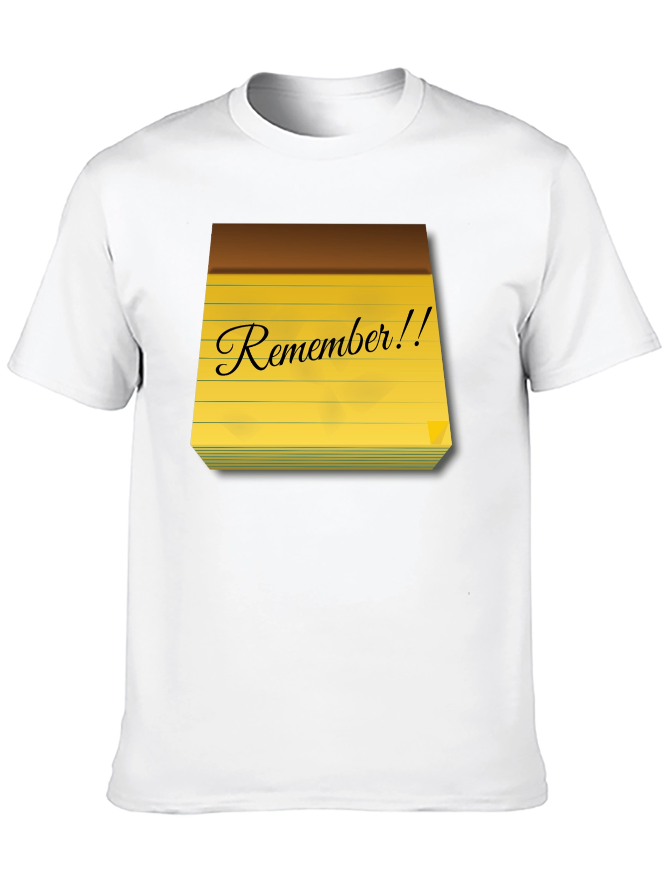 Camiseta Negra con Diseño ¡Recuerda!