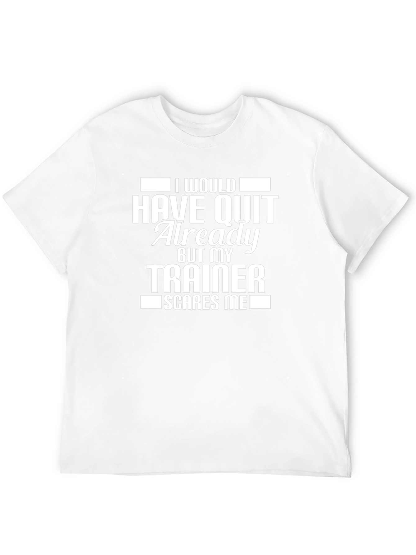 Camiseta Negra: Mi Entrenador Da Miedo
