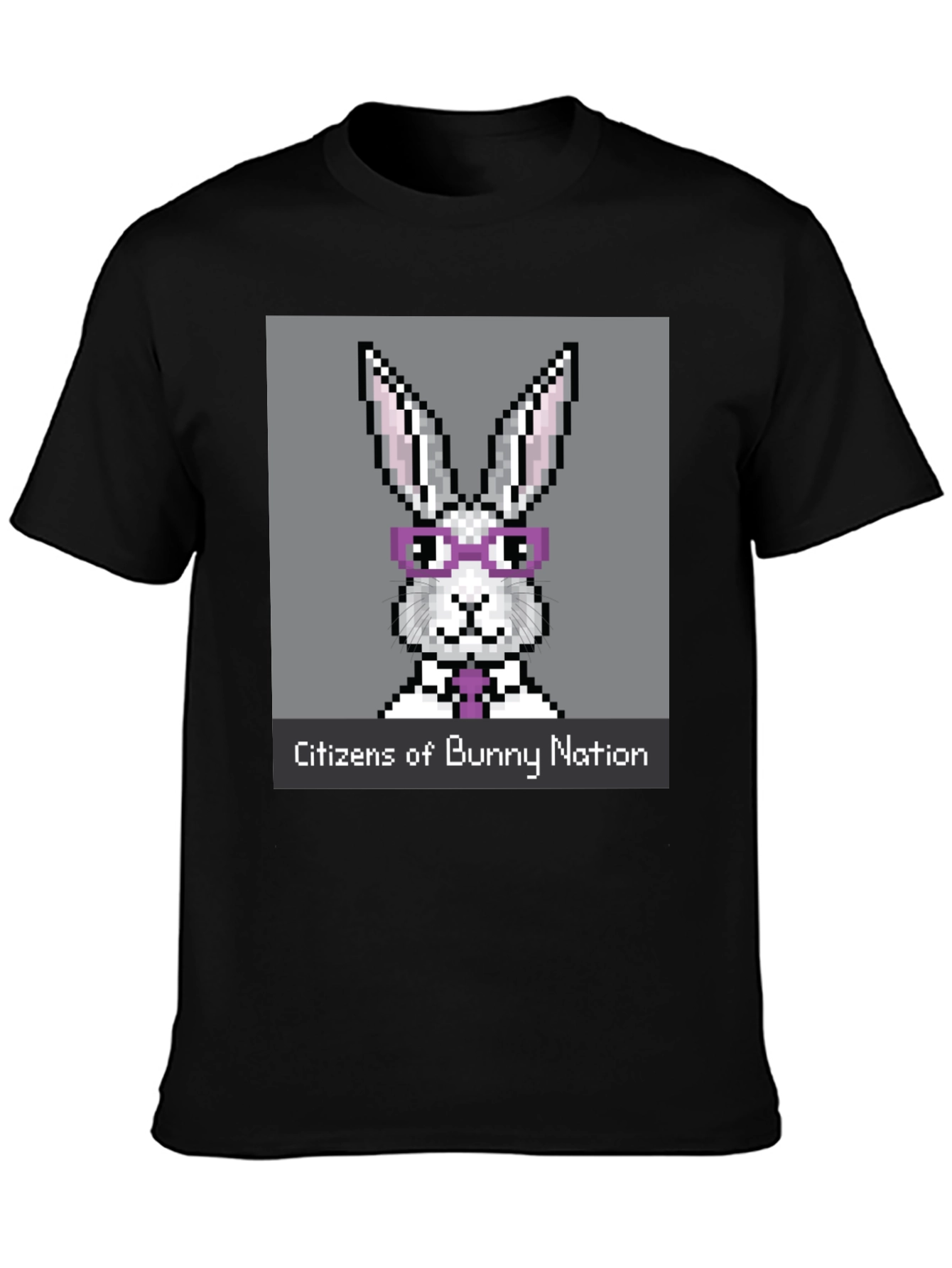 Camiseta Negra Citizens of Bunny Nation