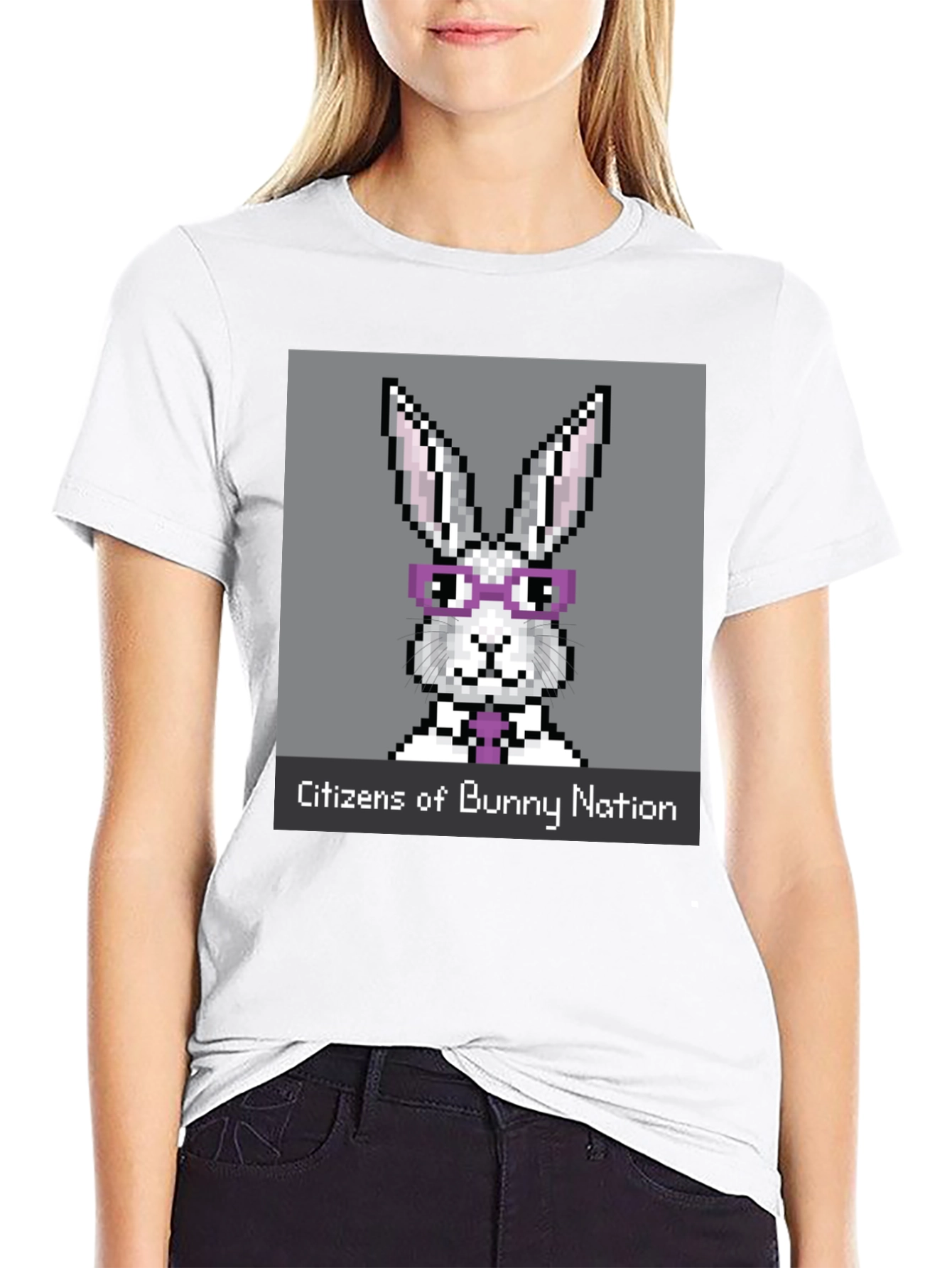 Camiseta Negra Citizens of Bunny Nation