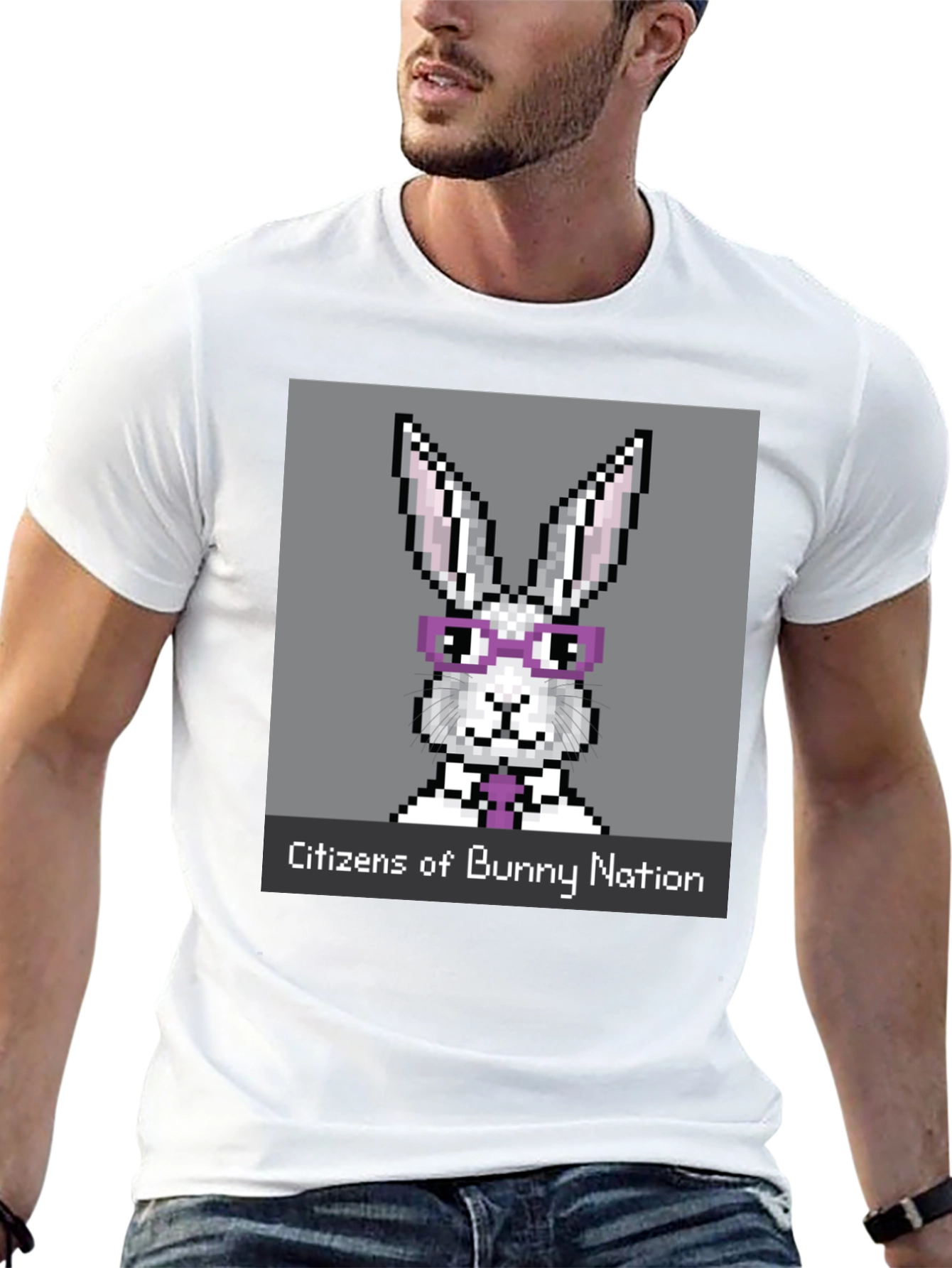 Camiseta Negra Citizens of Bunny Nation