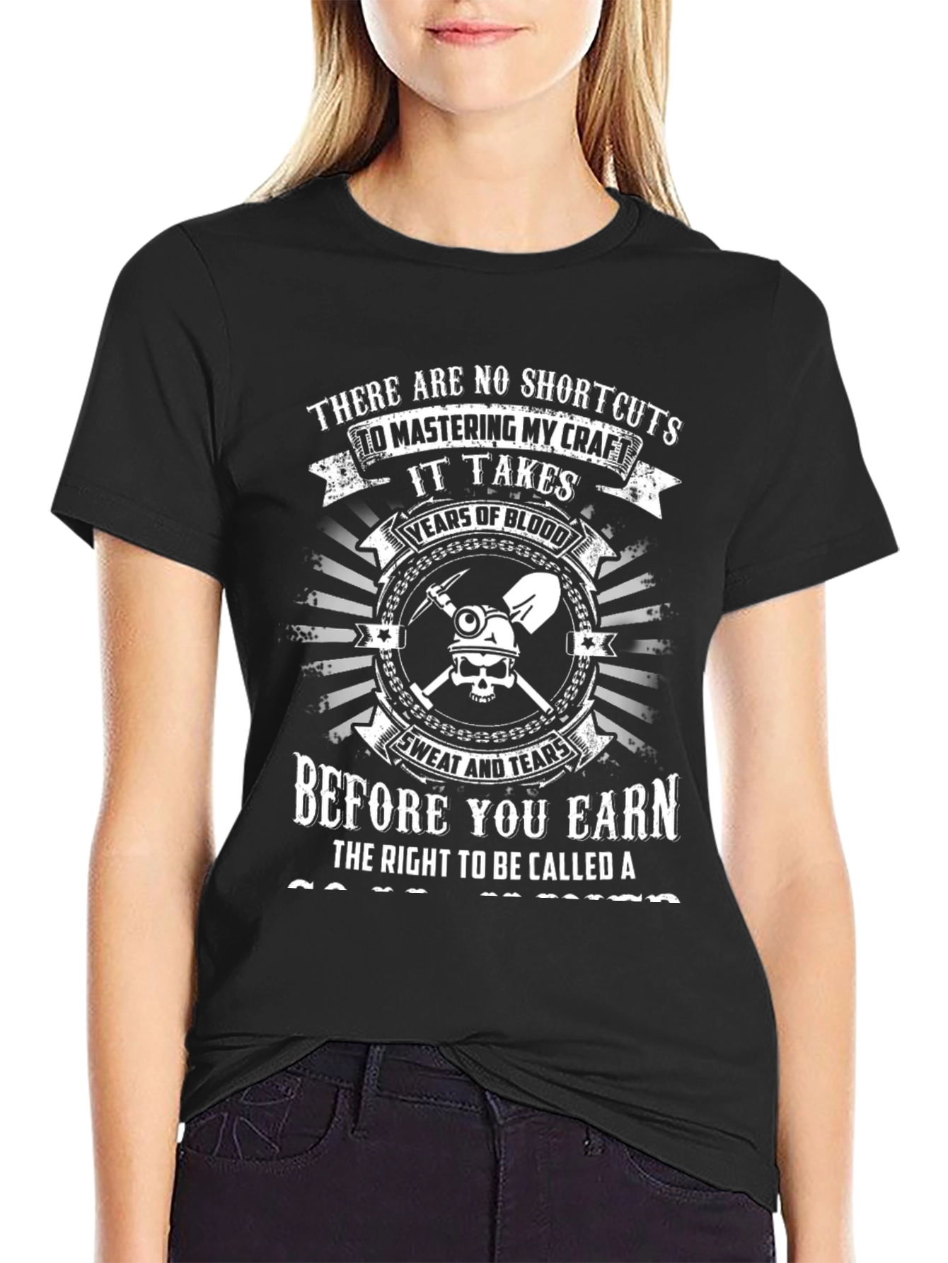 Camiseta Negra: Sin Atajos Para Dominar el Oficio