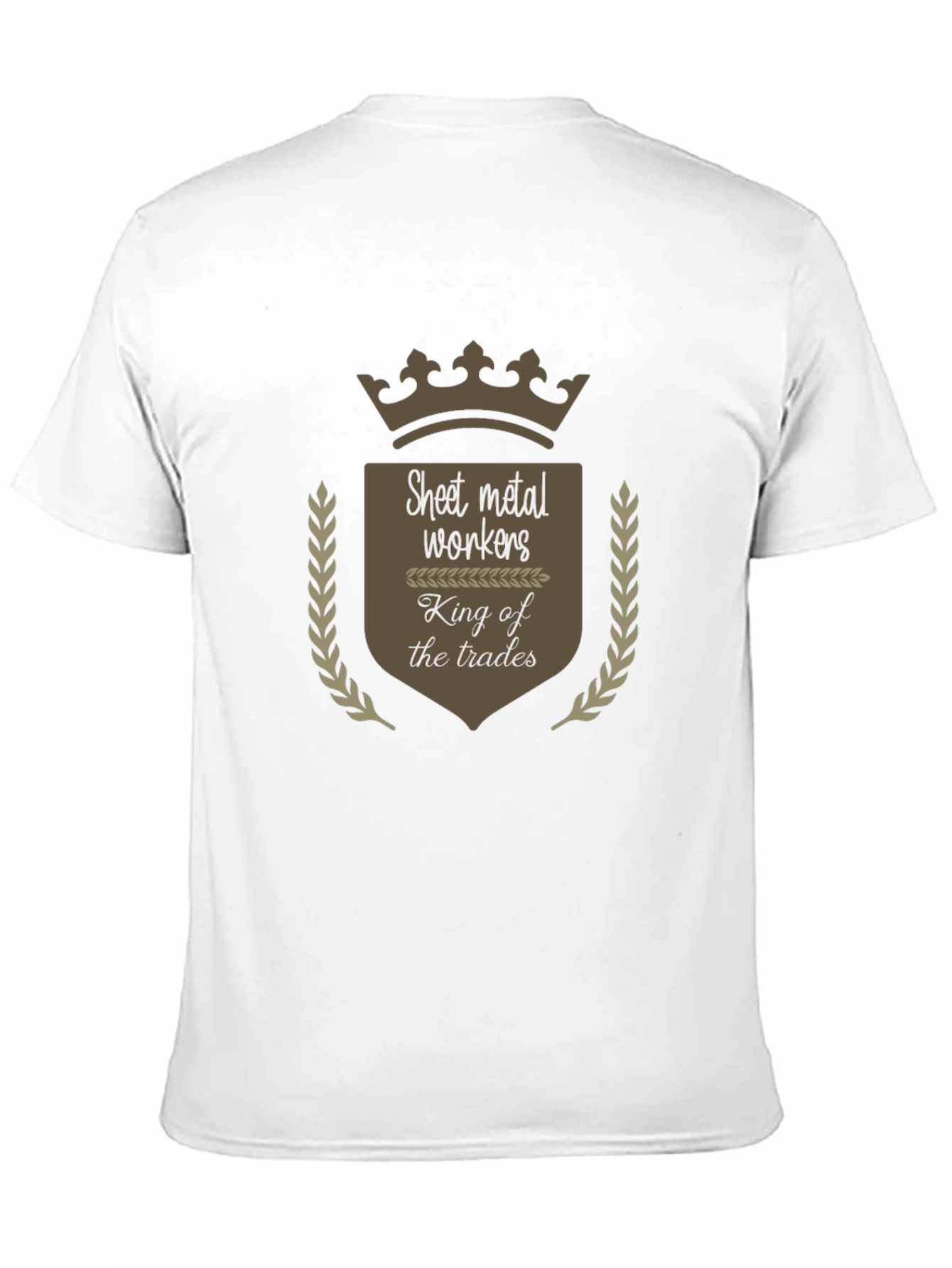 Camiseta Negra: Rey de la Chapa Metálica