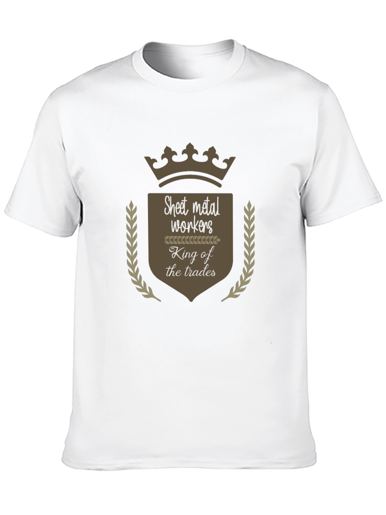 Camiseta Negra: Rey de la Chapa Metálica