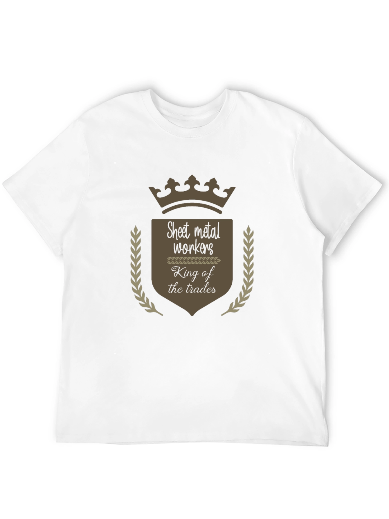 Camiseta Negra: Rey de la Chapa Metálica