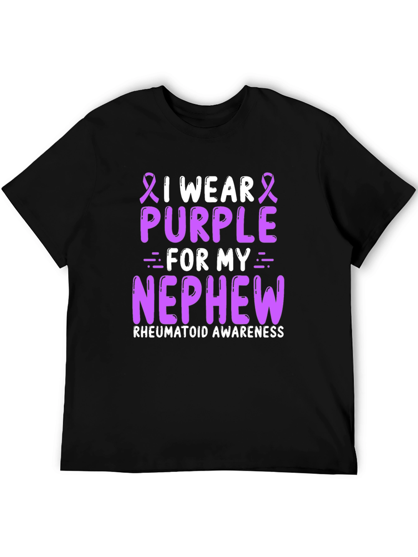 Camiseta Purple for my Nephew Concienciación Artritis