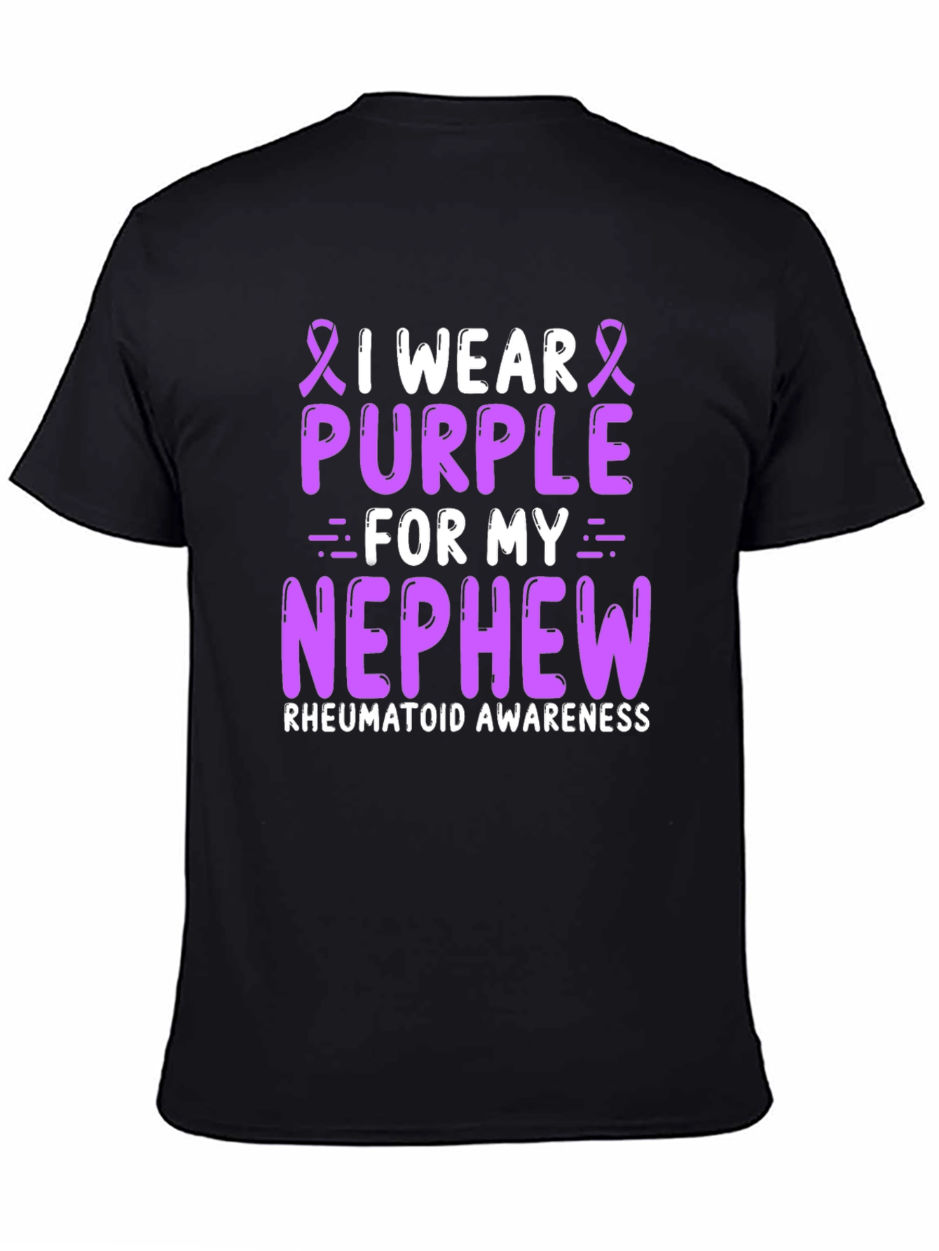 Camiseta Purple for my Nephew Concienciación Artritis