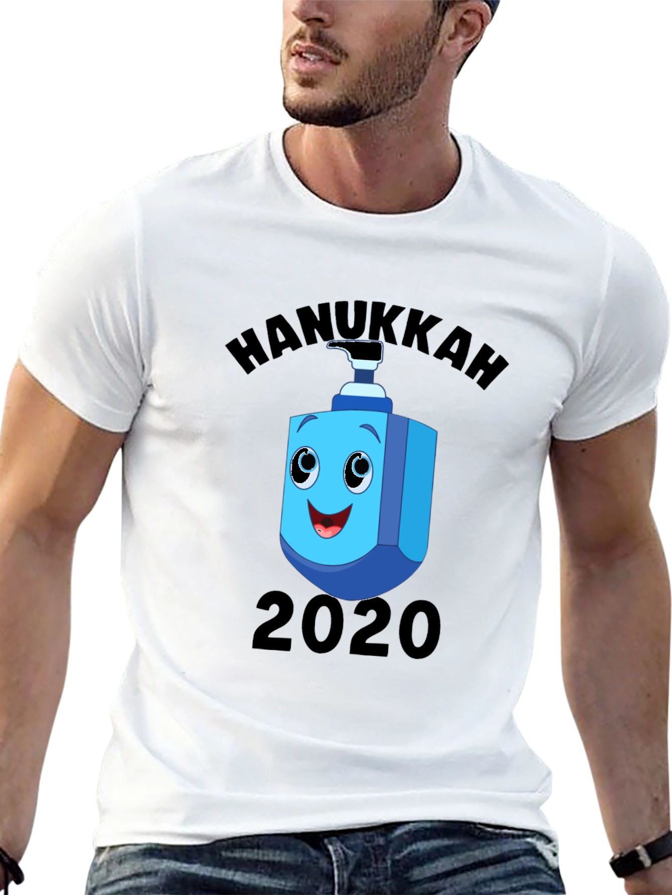 Camiseta Hanukkah 2020 con Dispensador de Gel