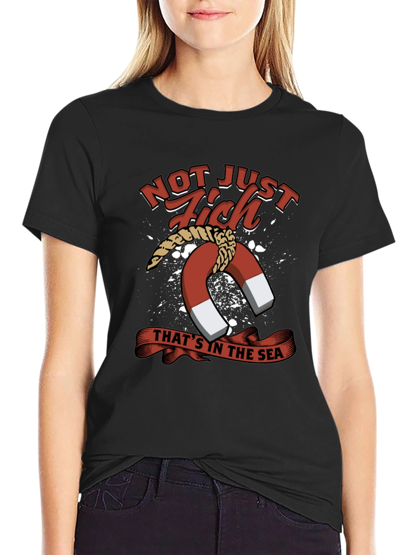 Camiseta Hombre: No solo peces tesoros del mar