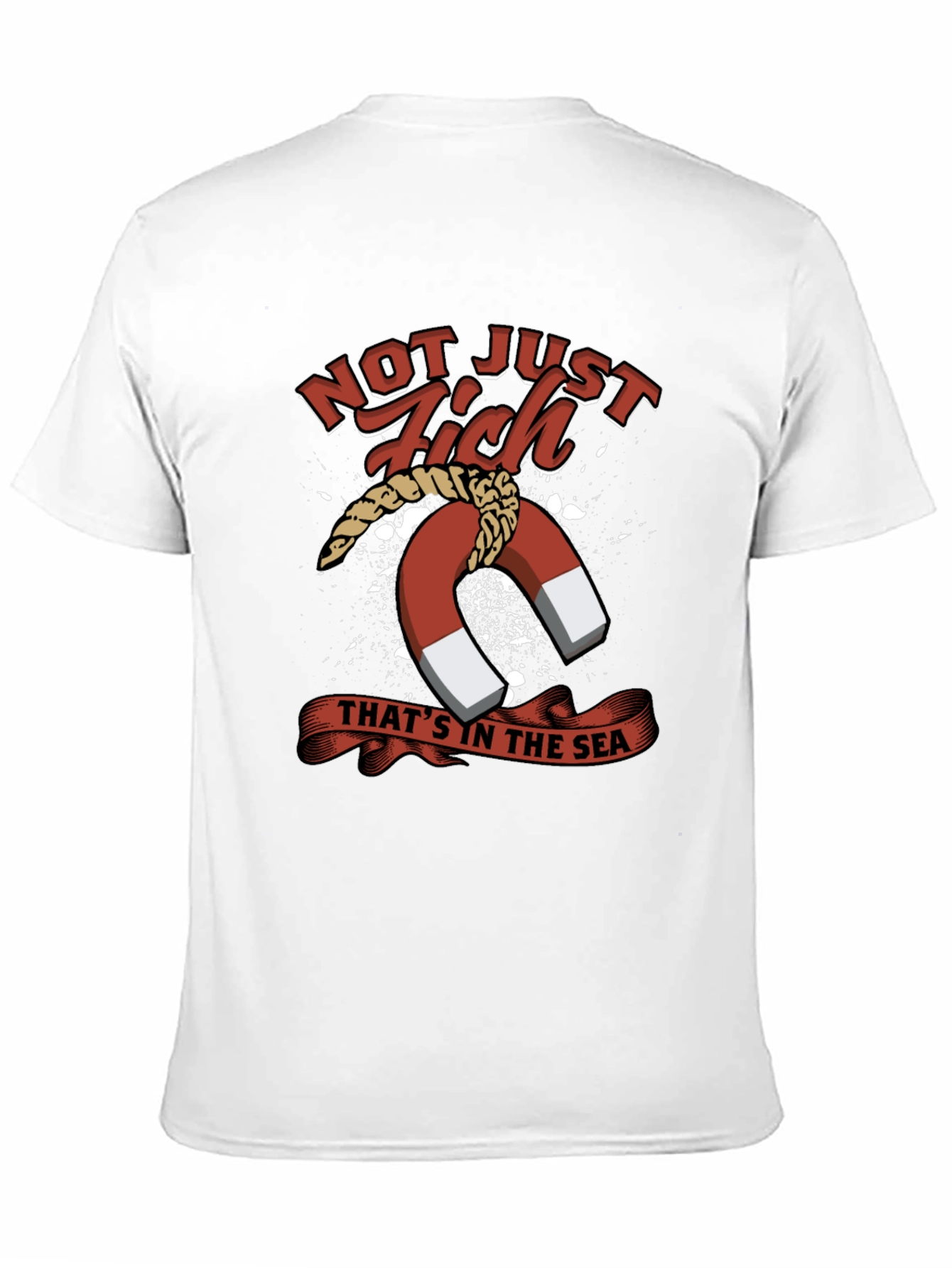 Camiseta Hombre: No solo peces tesoros del mar
