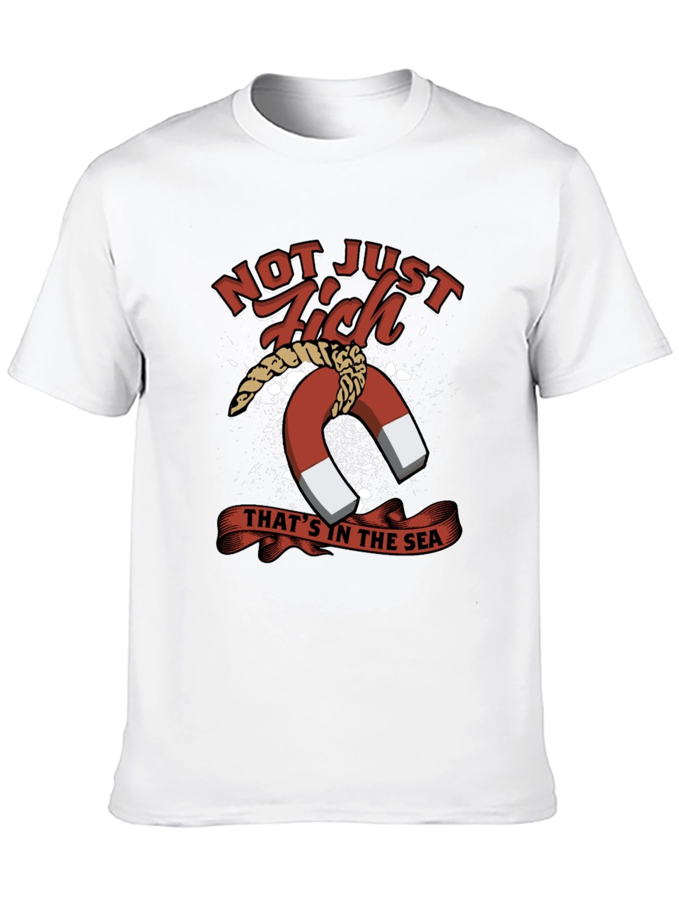 Camiseta Hombre: No solo peces tesoros del mar
