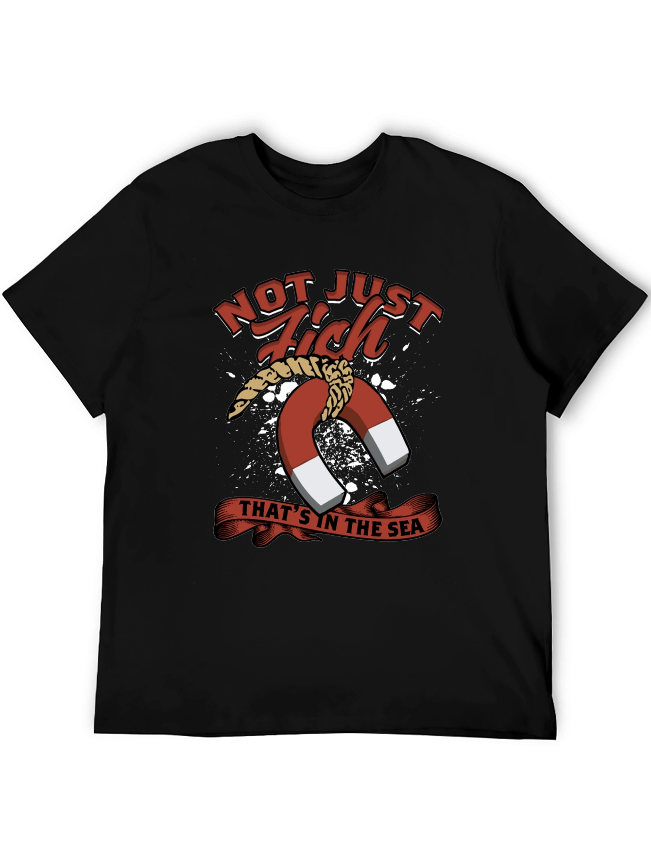 Camiseta Hombre: No solo peces tesoros del mar