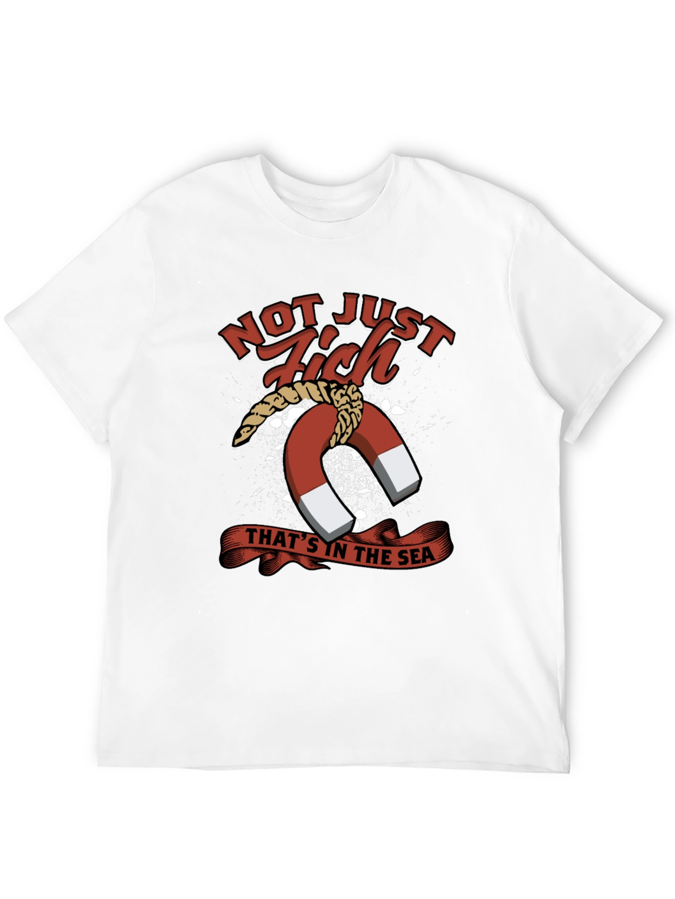 Camiseta Hombre: No solo peces tesoros del mar