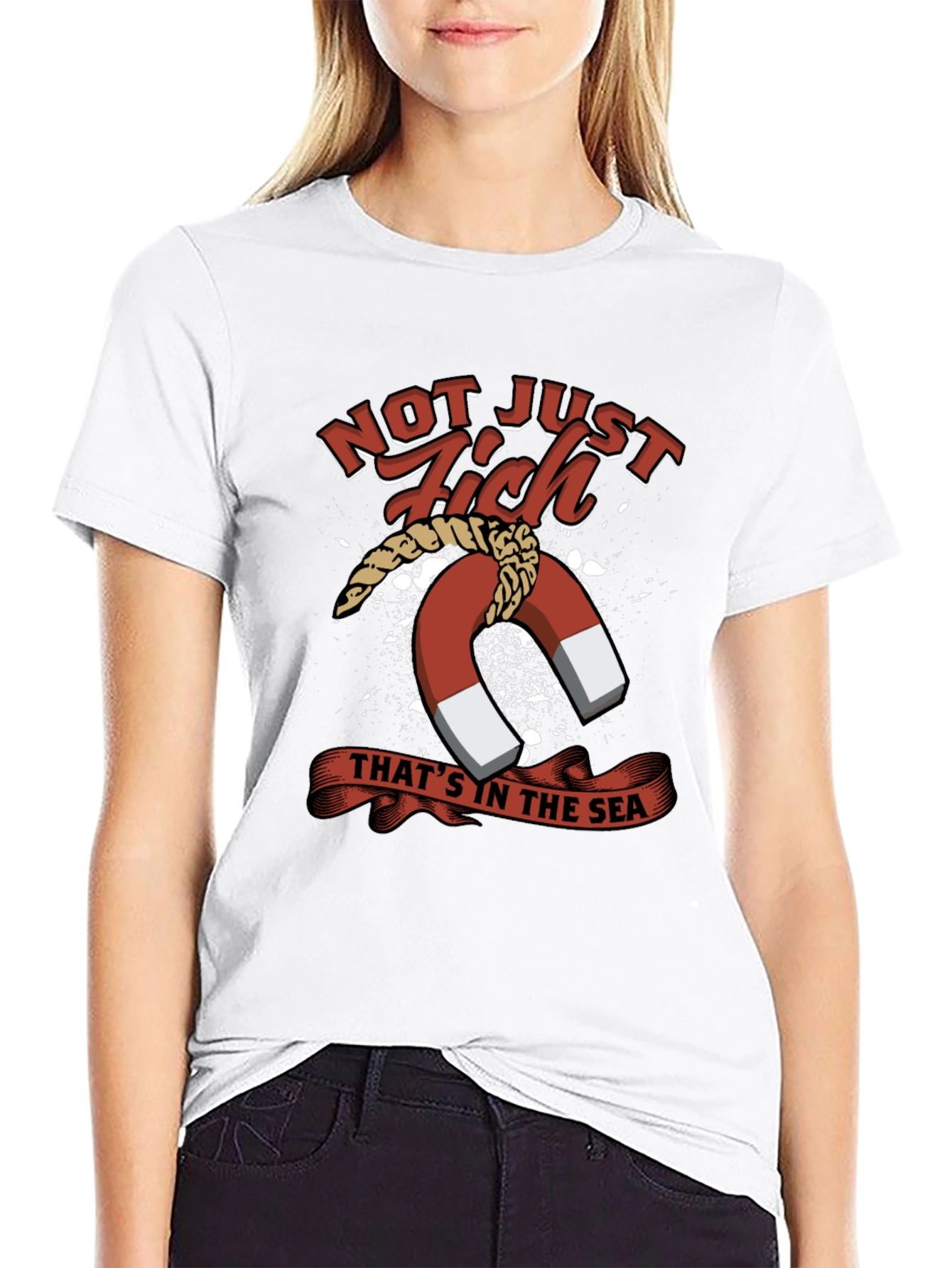 Camiseta Hombre: No solo peces tesoros del mar