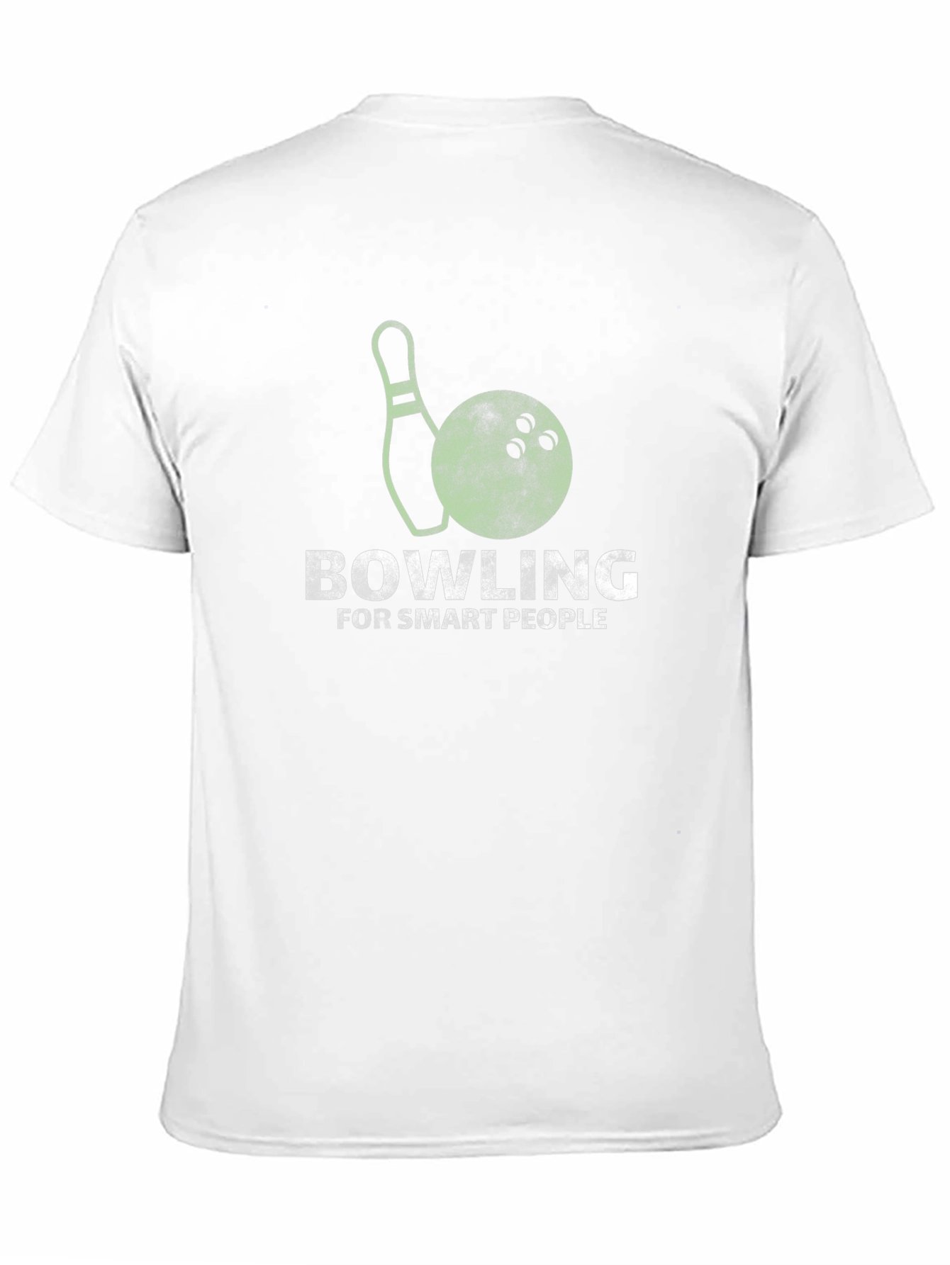Camiseta Negra Bowling For Smart People