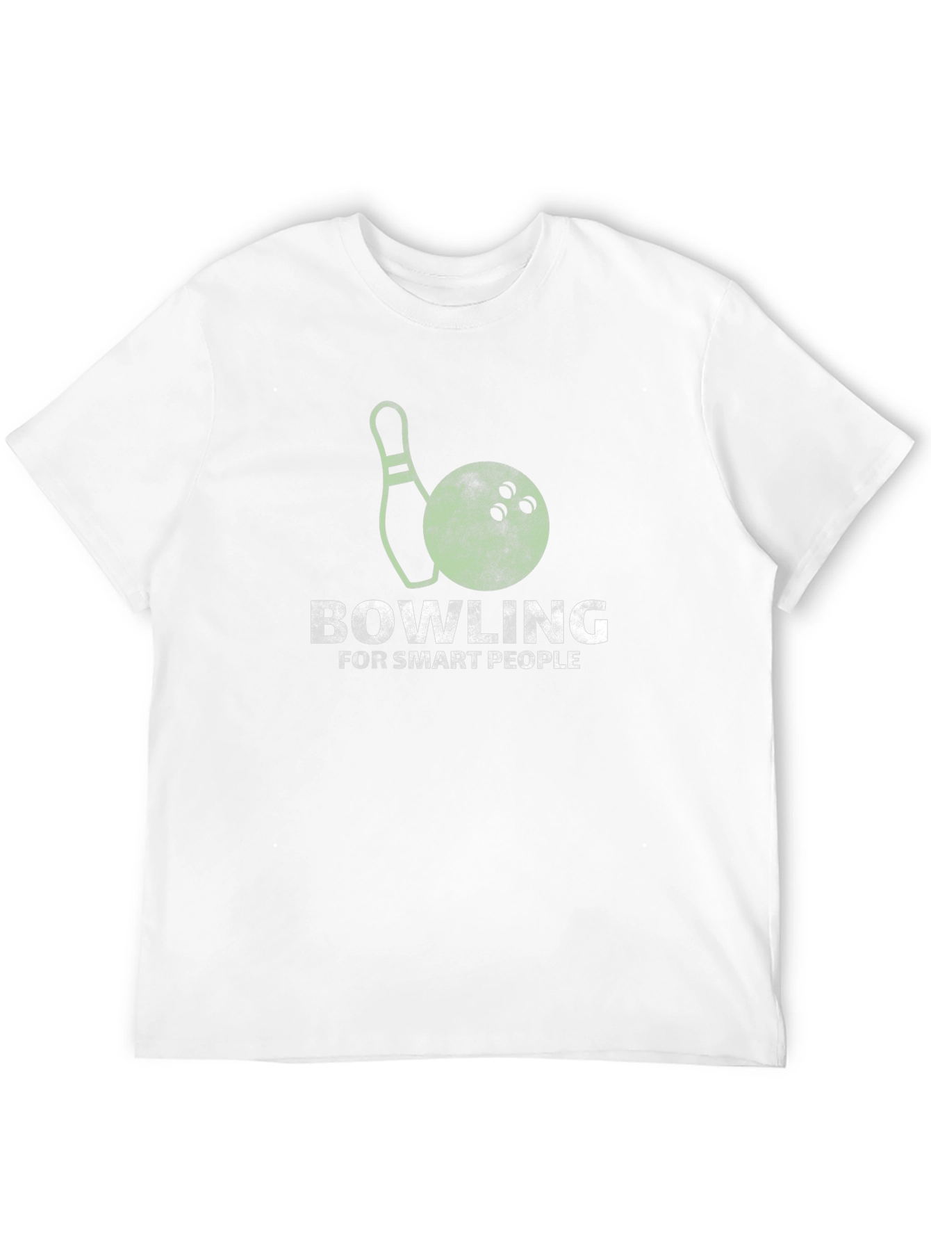 Camiseta Negra Bowling For Smart People