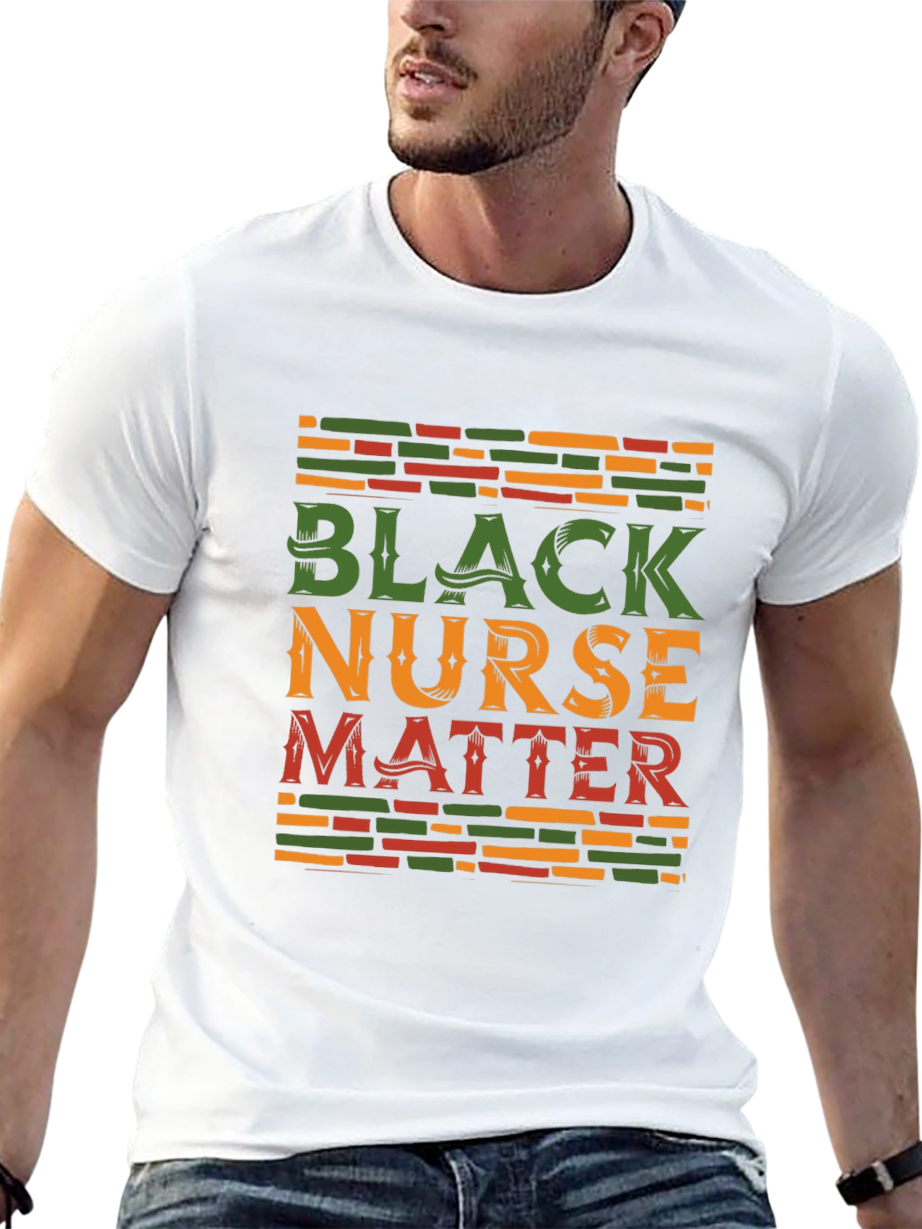 Camiseta Black Nurse Matter Algodón Unisex