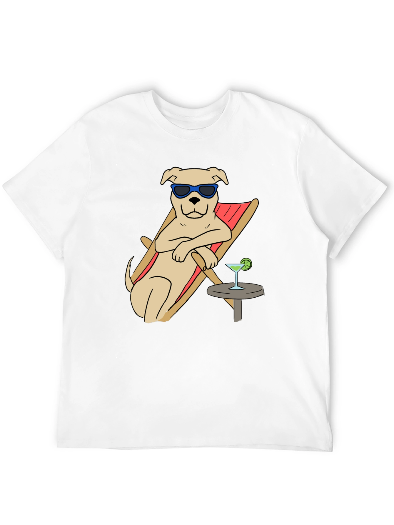 Camiseta Relax Perro con Gafas de Sol