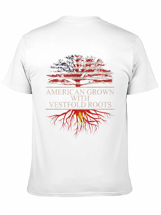 Camiseta American Grown With Vestfold Roots