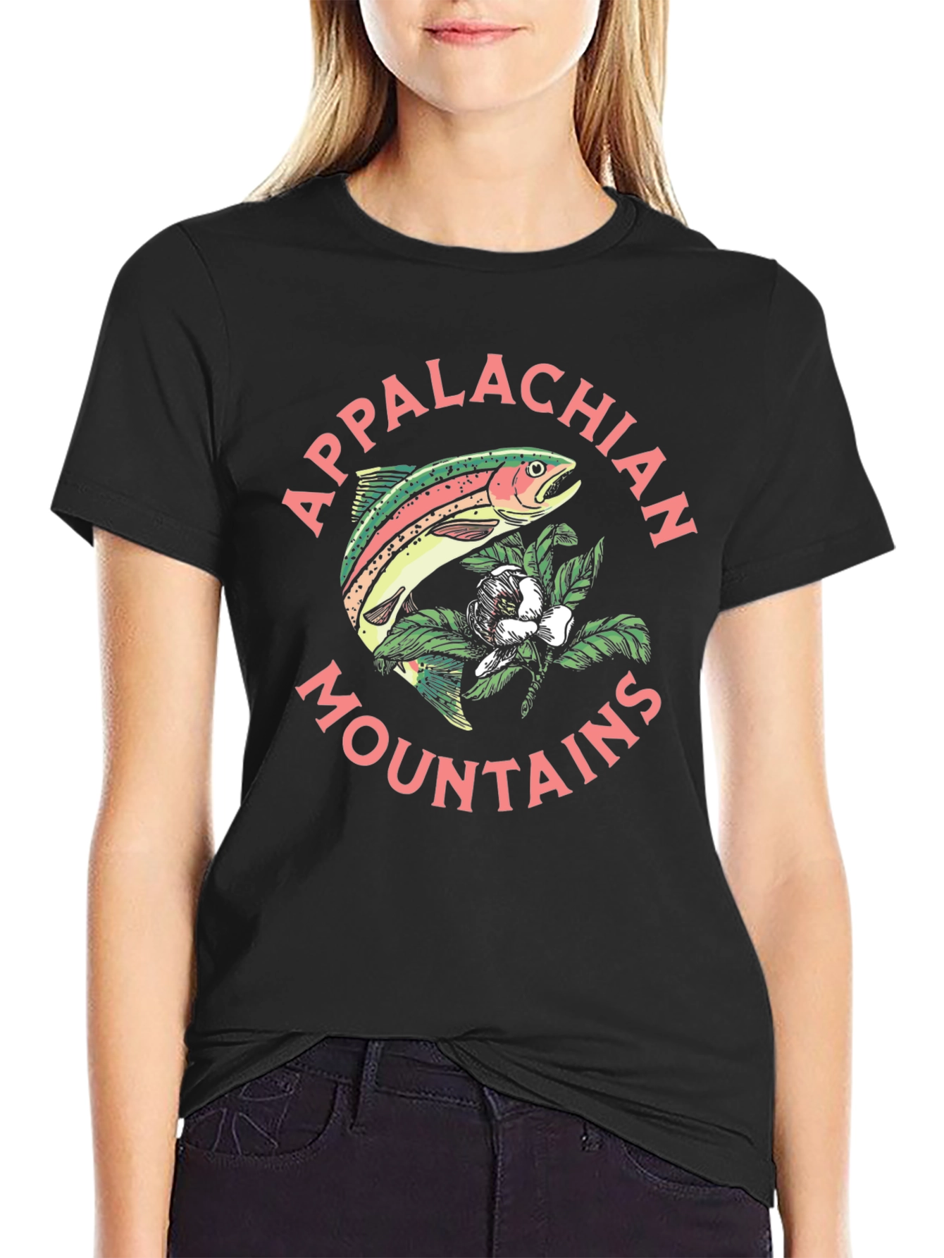 Camiseta Hombre Diseño Montañas Apalaches