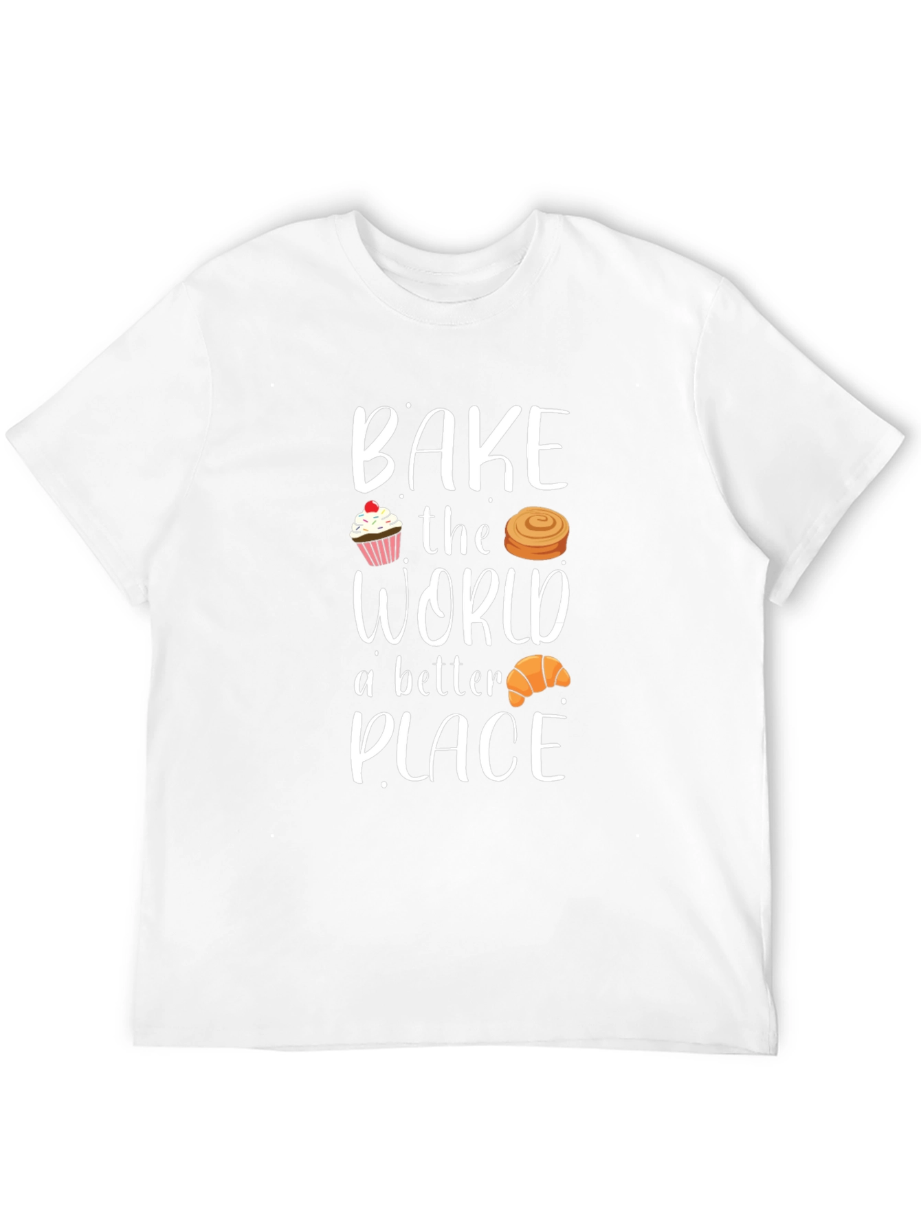 Camiseta Negra Bake the World a Better Place
