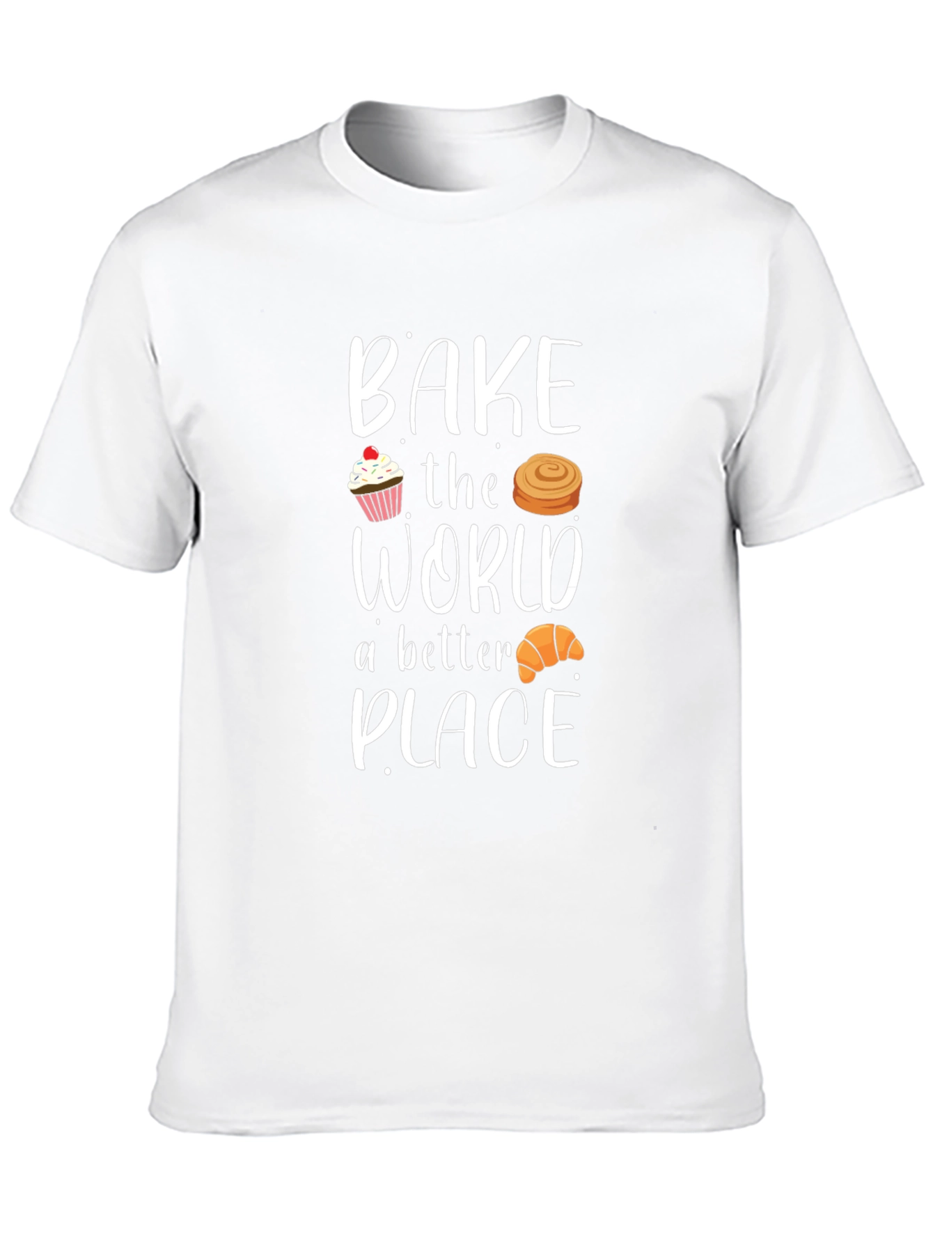 Camiseta Negra Bake the World a Better Place