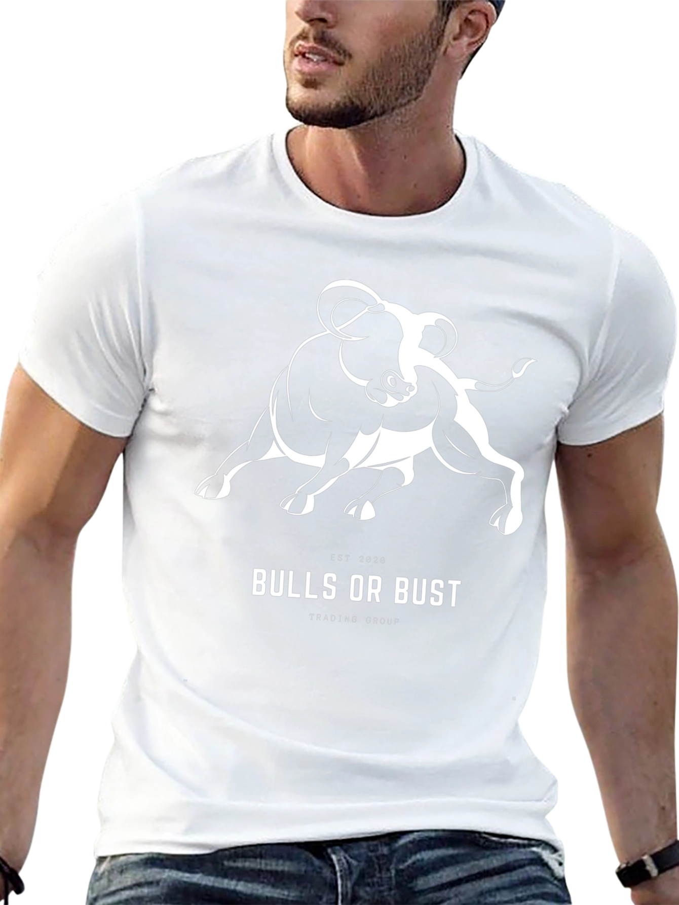 Camiseta Negra Bulls or Bust Trading Group