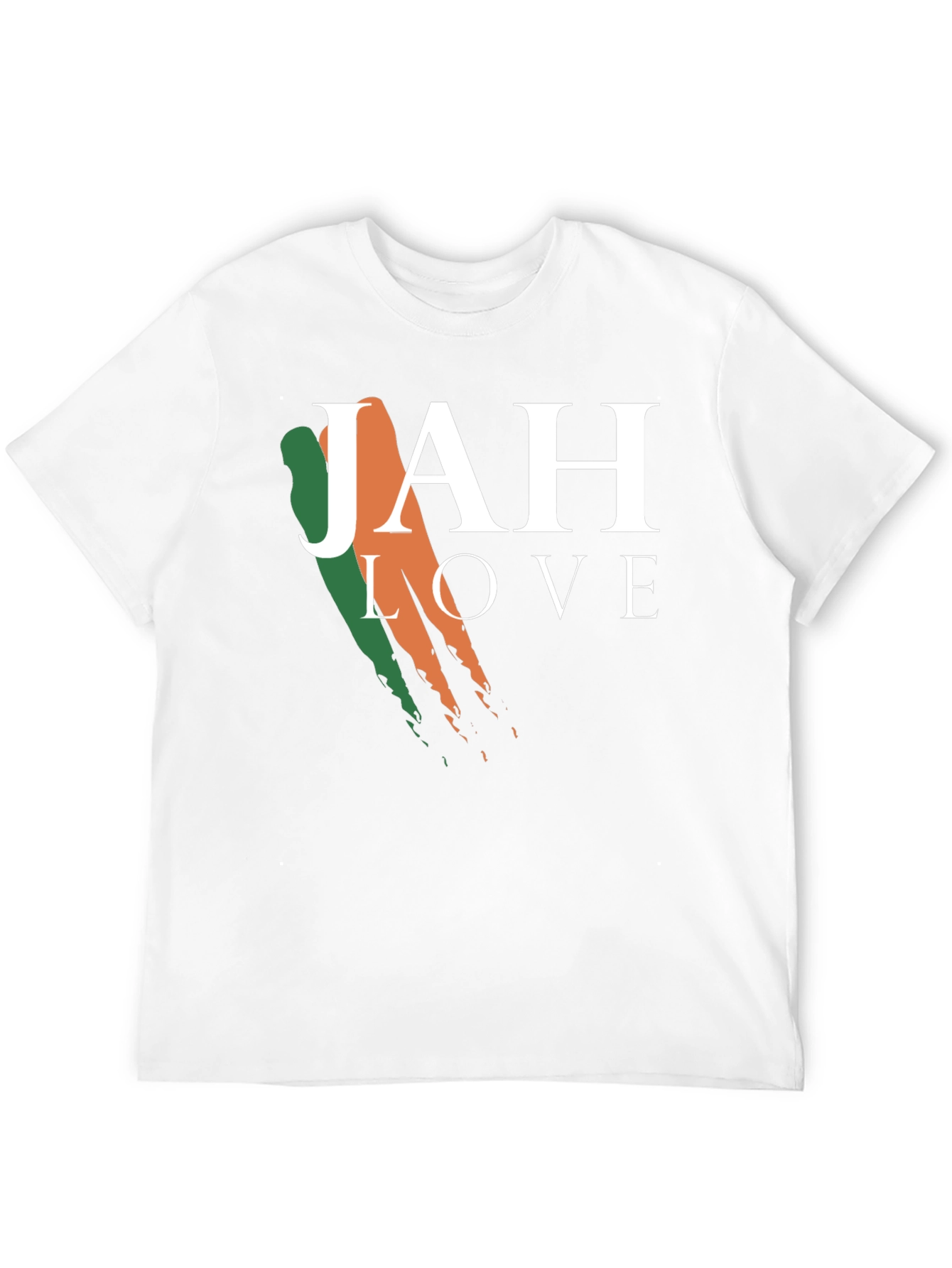 Camiseta Jah Love - Estilo Rastafari