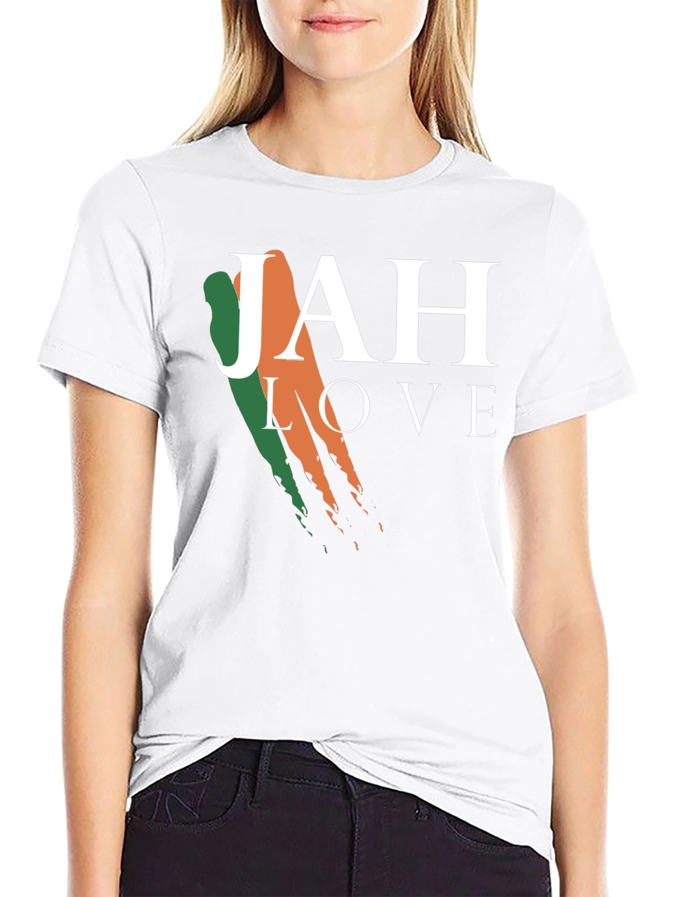 Camiseta Jah Love - Estilo Rastafari