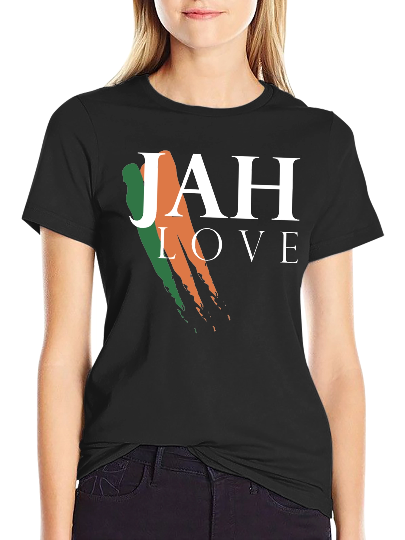 Camiseta Jah Love - Estilo Rastafari