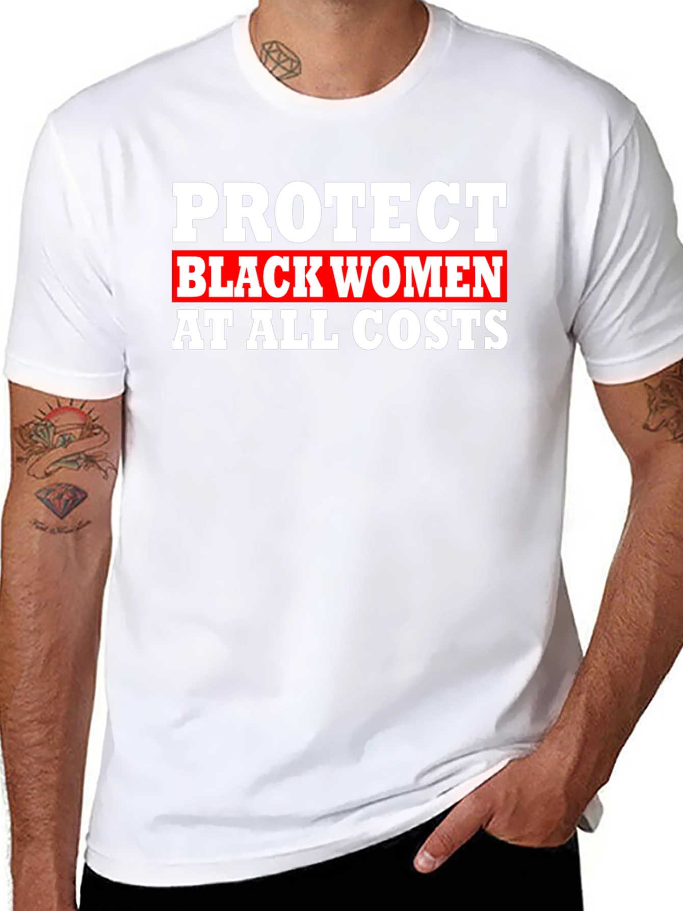 Camiseta Protege a las Mujeres Negras Unisex