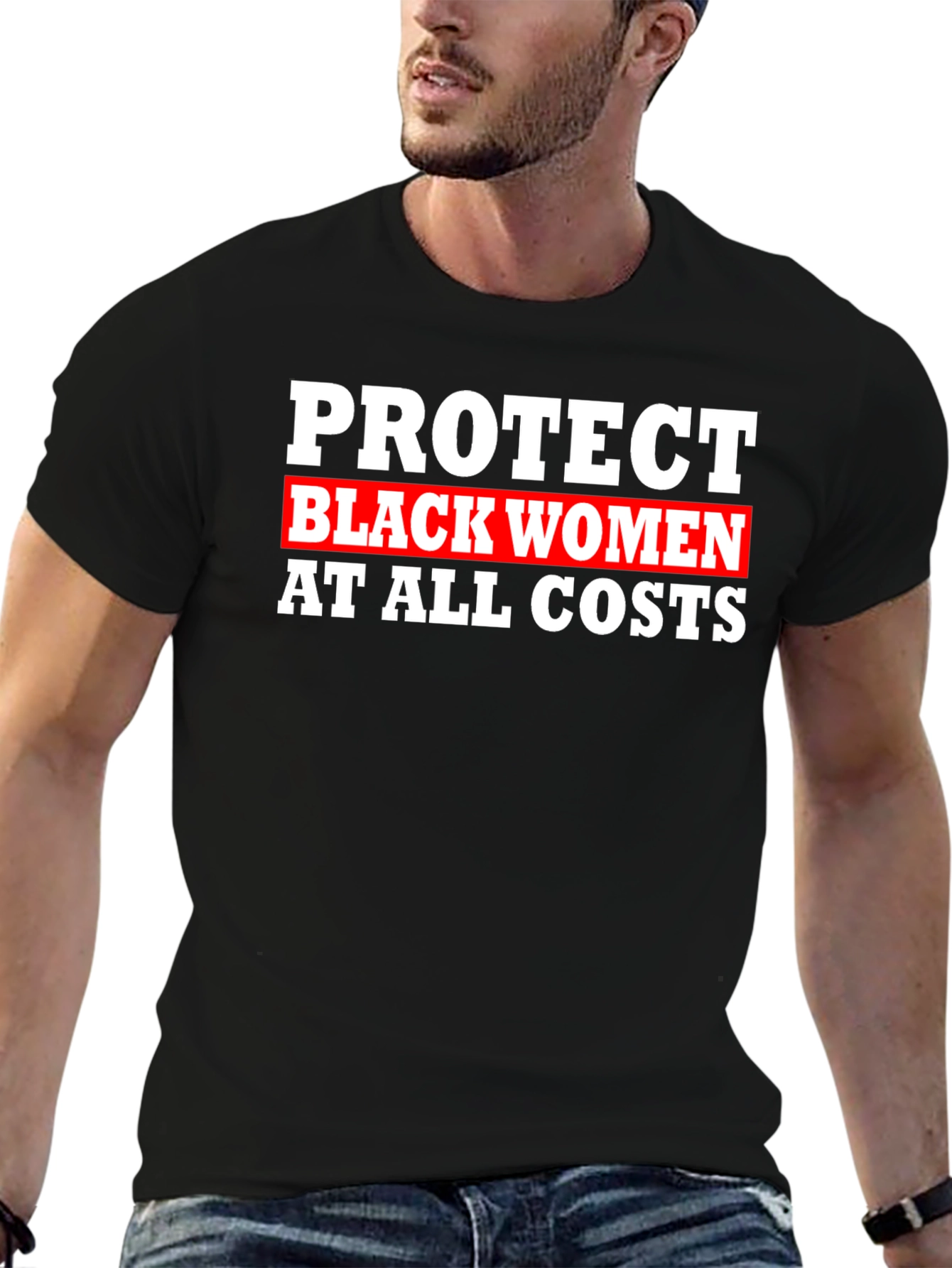 Camiseta Protege a las Mujeres Negras Unisex