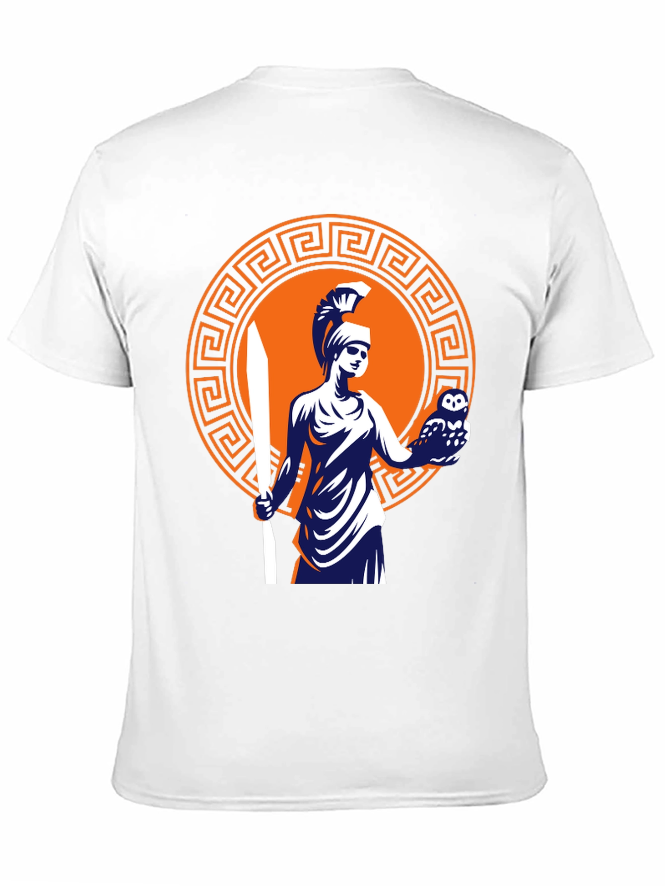 Camiseta Hombre Diseño Atenea Clásica