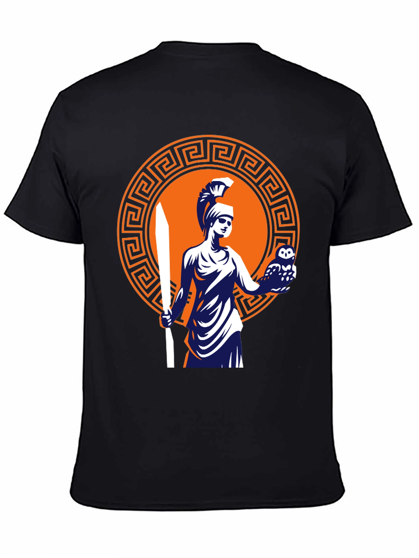 Camiseta Hombre Diseño Atenea Clásica
