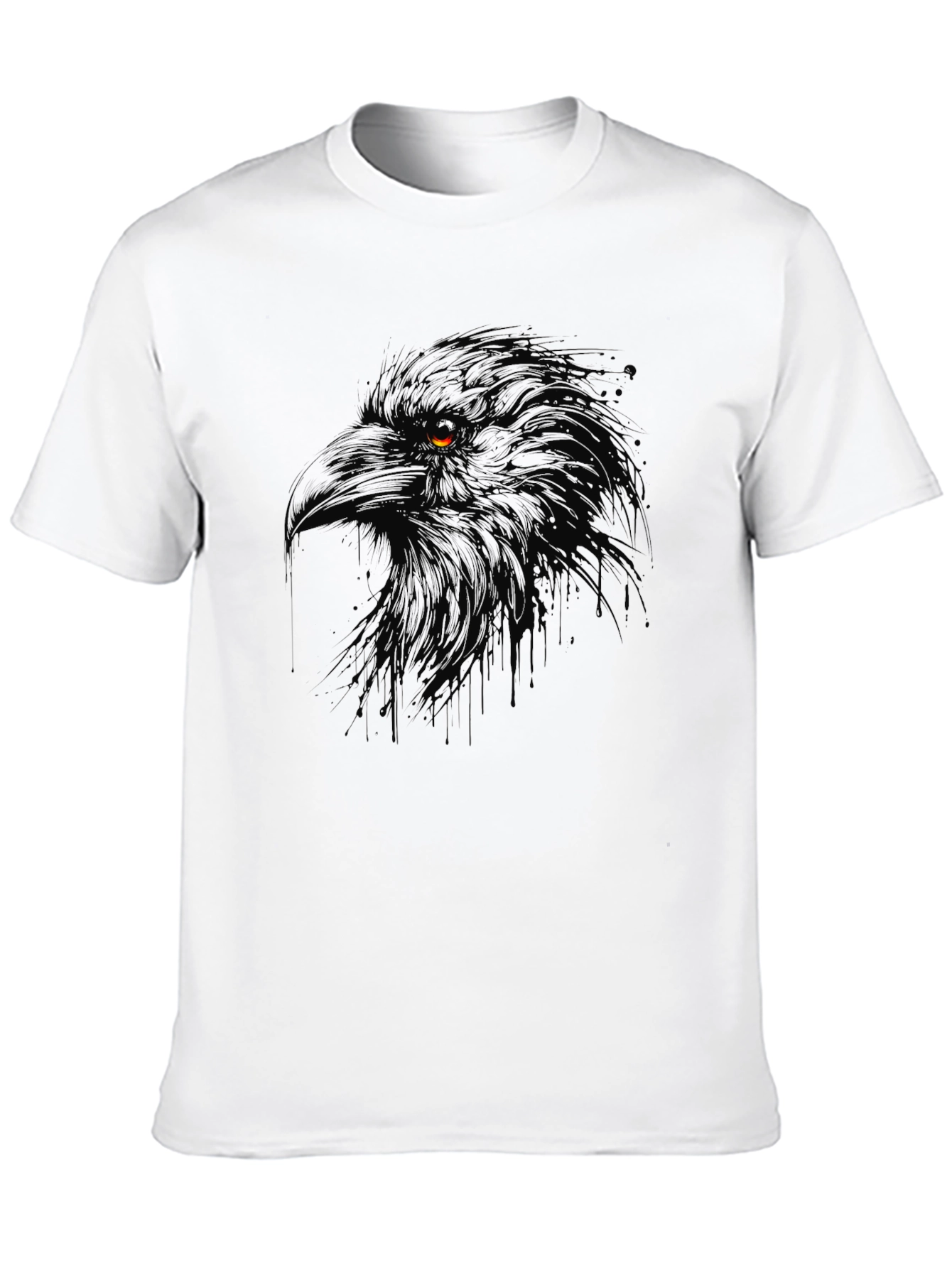 Camiseta Negra Cuervo Intenso