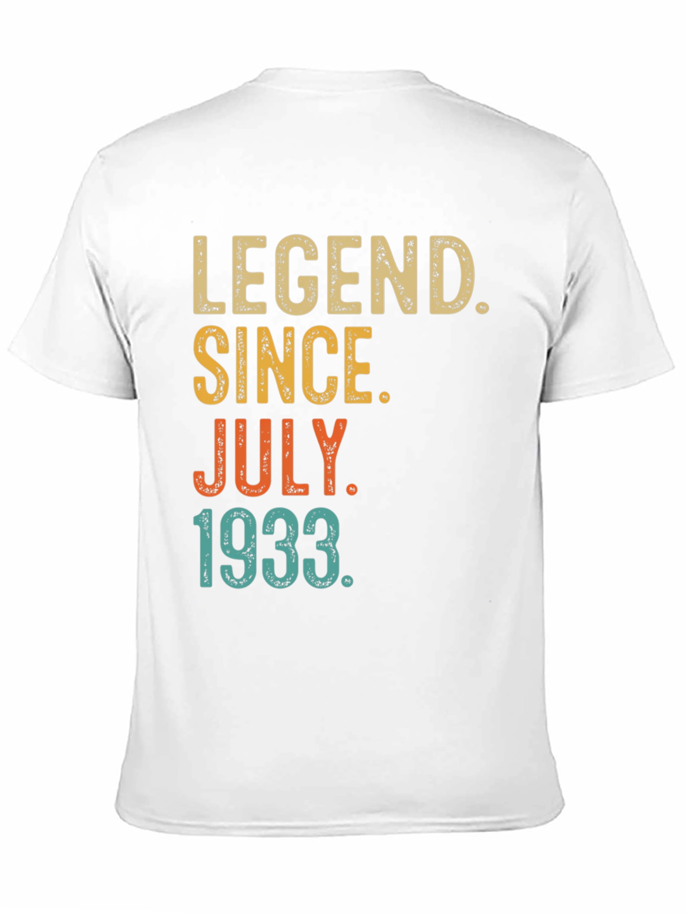 Camiseta Legend Since July 1933