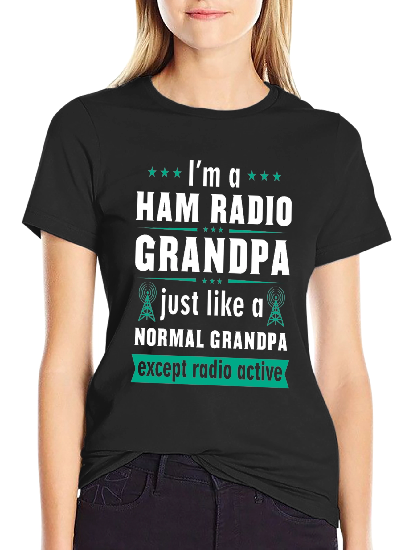 Camiseta Hombre Radio Ham Grandpa - Radio Activo
