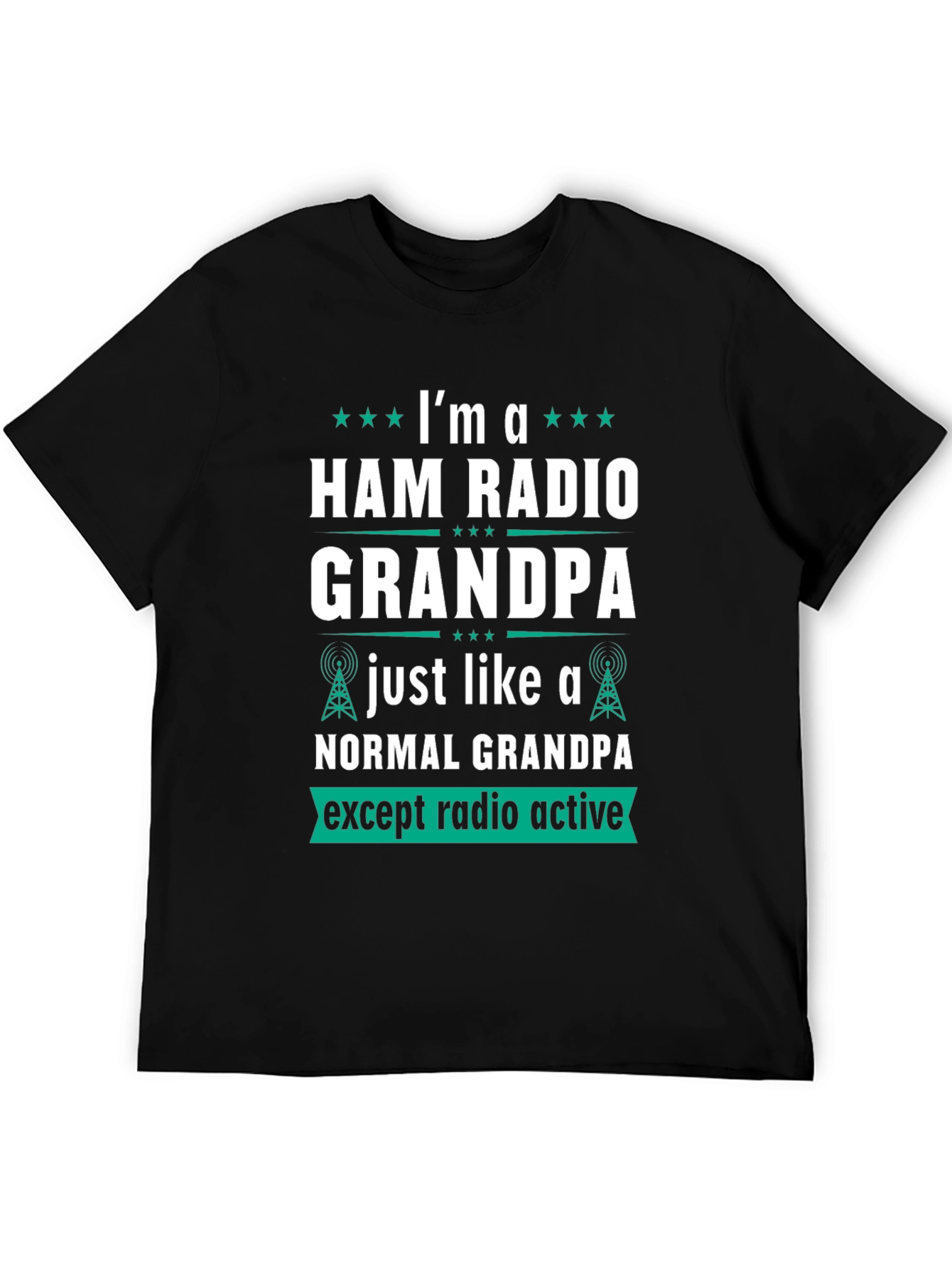 Camiseta Hombre Radio Ham Grandpa - Radio Activo